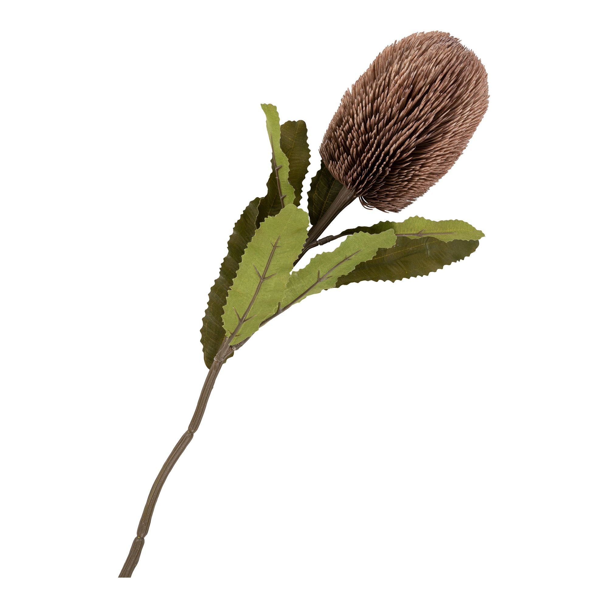 King Protea Bouquet Kunstblumen Deko, bordeaux H65 cm