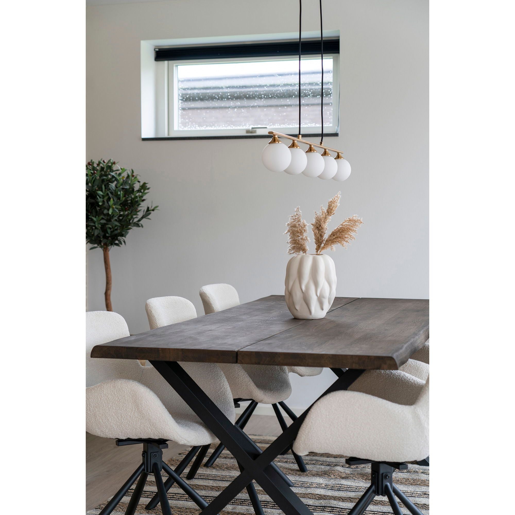 Vase Keramik beige 19,5x26 cm