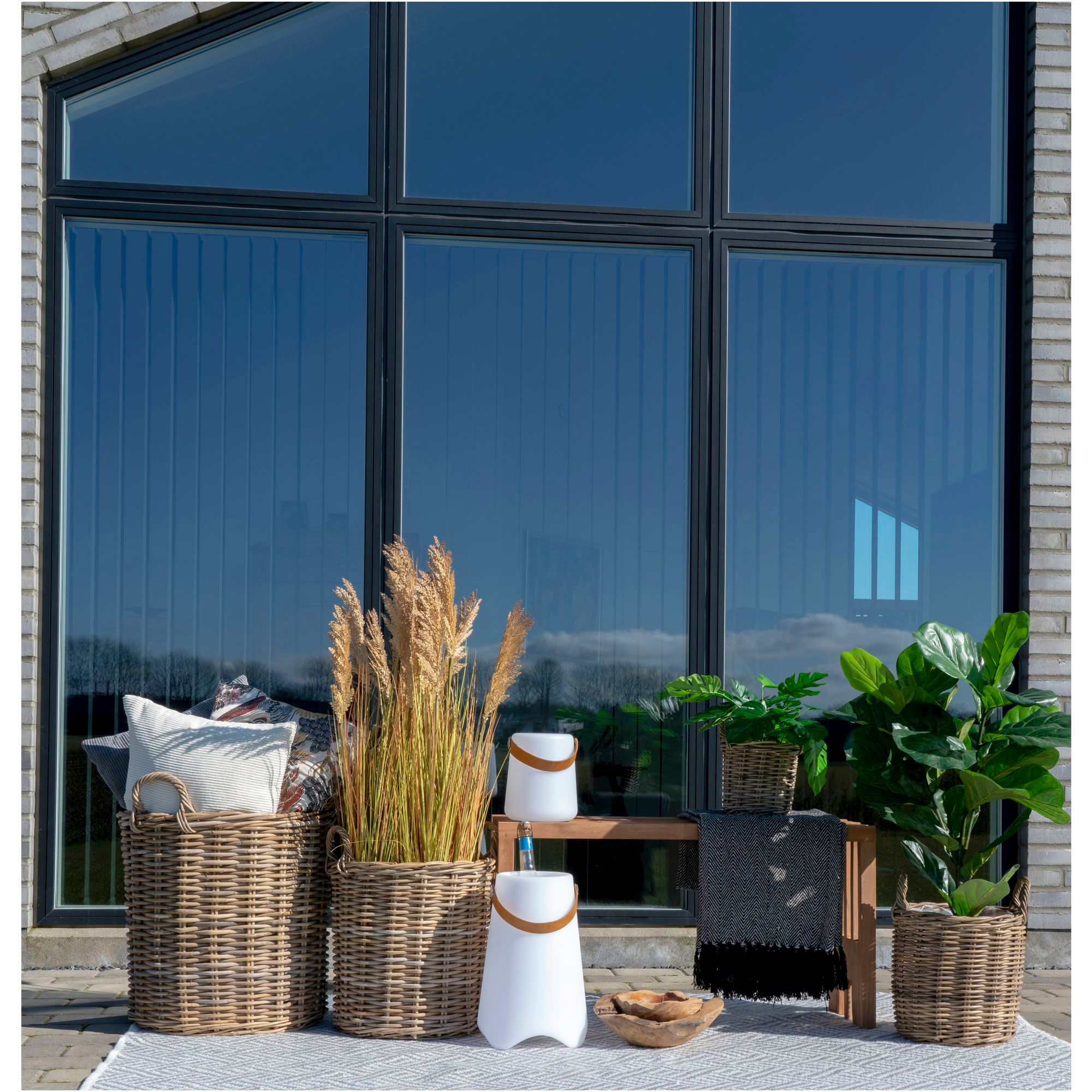 Bristol LED Lampe mit Tragegriff, mobil, wiederaufladbar