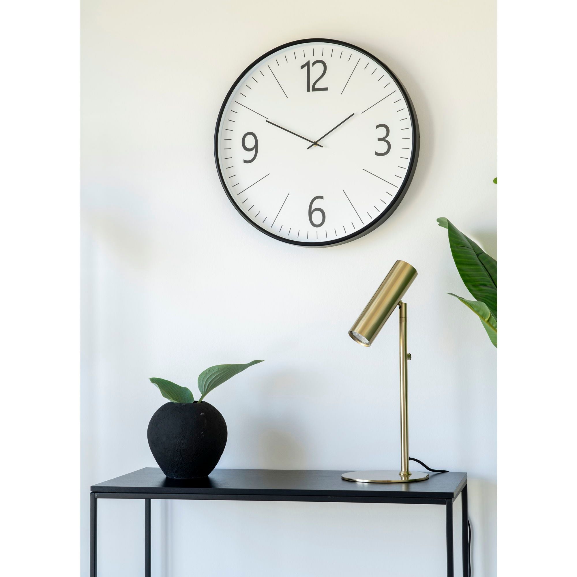 Paris Tischleuchte Messing Stilvolle Leuchte mit Stoffkabel