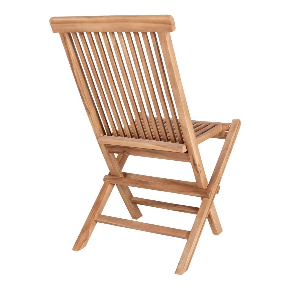 Toledo Dining Chair – Teak-Stuhl, 2er-Set
