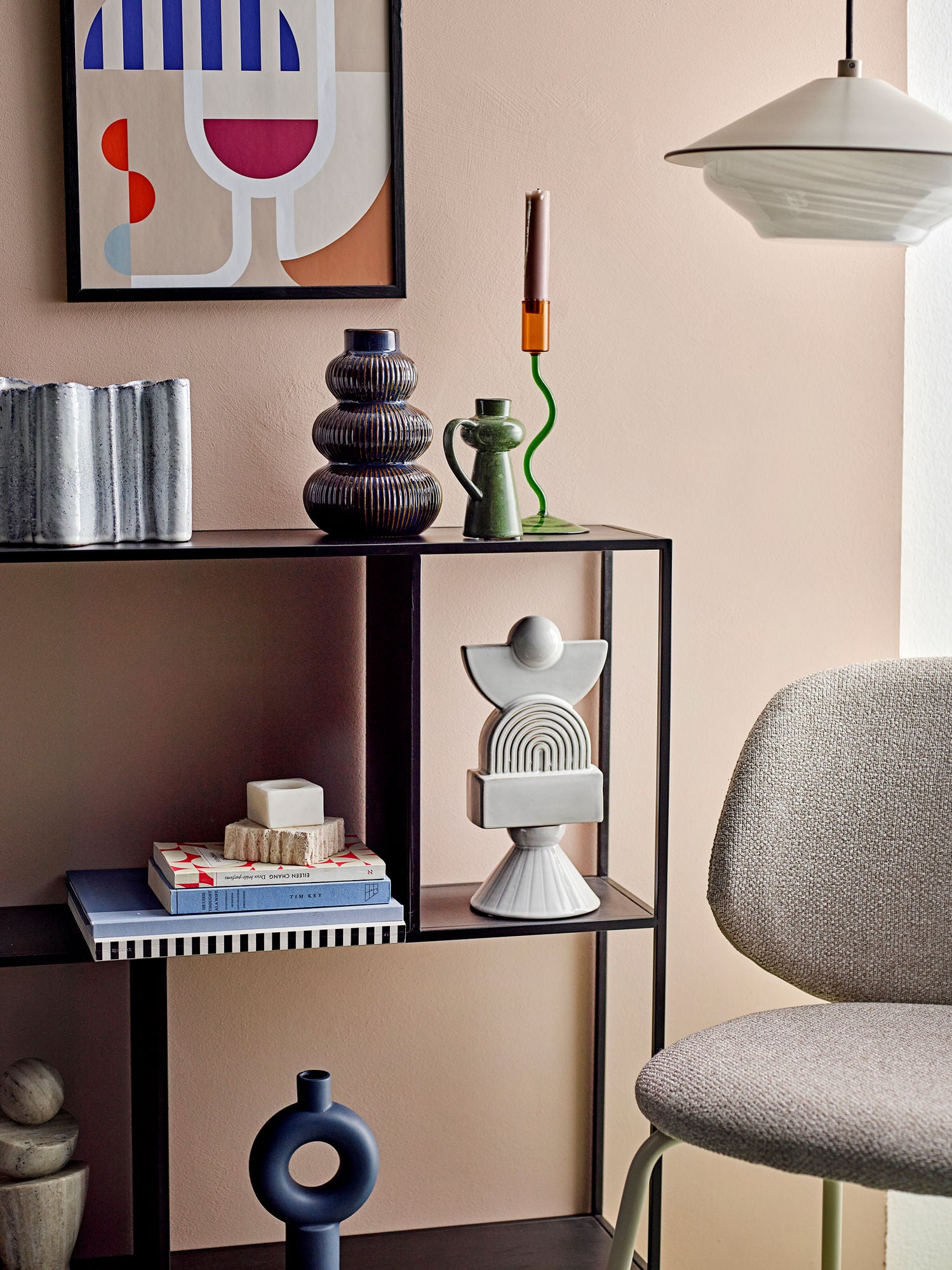 Janna Hängeleuchte, Natur, Metall