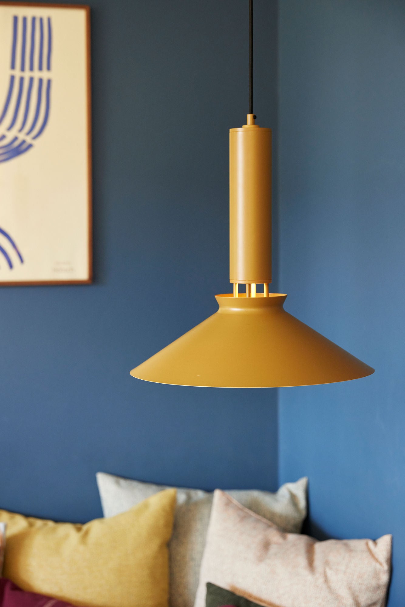 Coney Hängelampe Bernstein