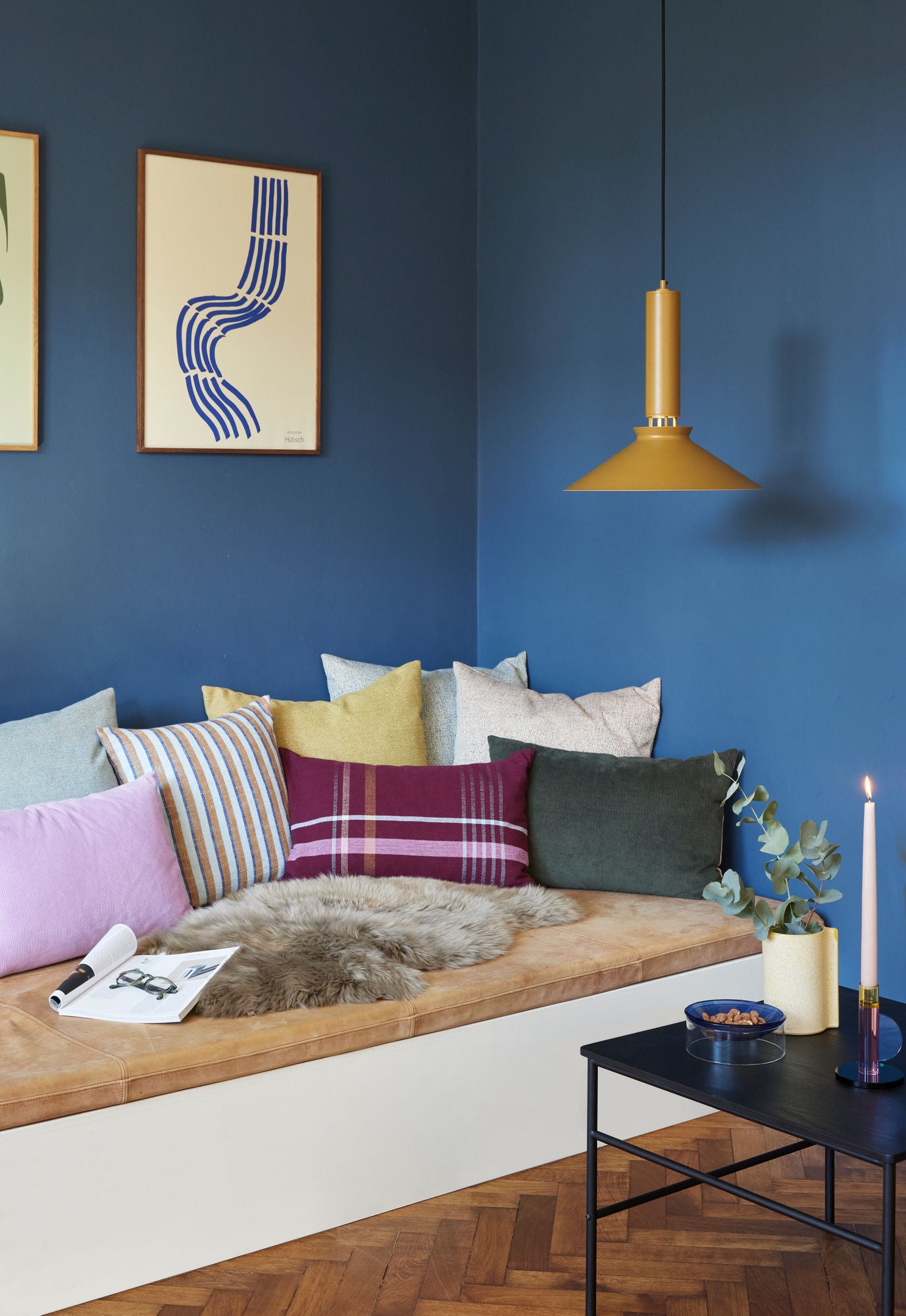 Coney Hängelampe Bernstein