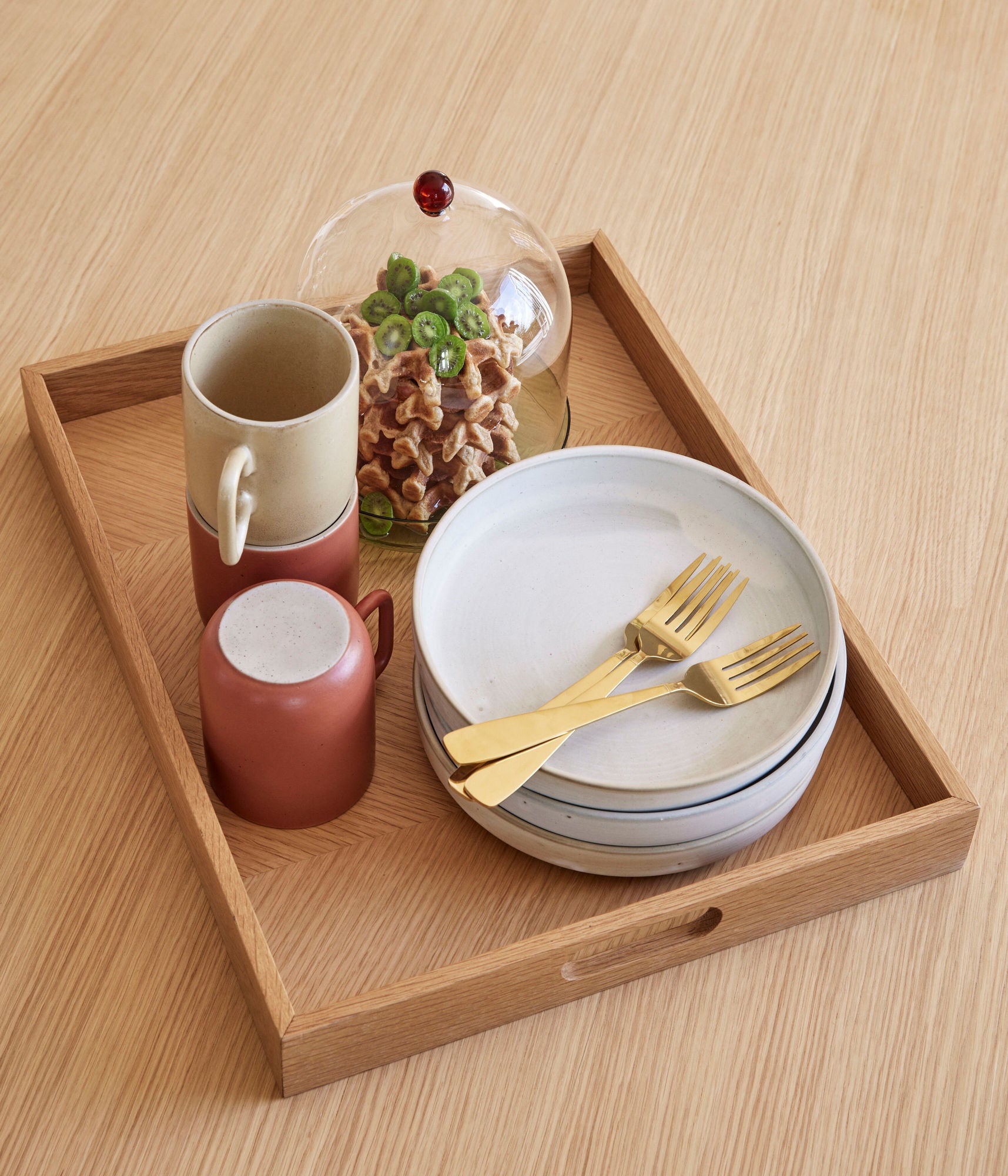 Clay Platten Weiß (2er Set)