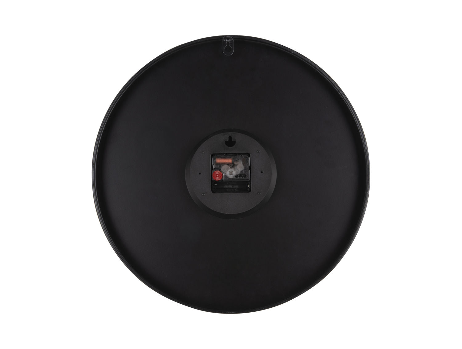 Wanduhr Esmerado Schwarz Elegantes Metallfinish Design Für Wohnzimmer