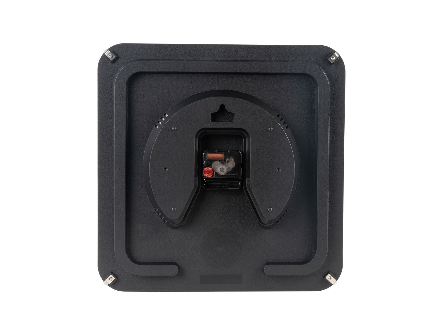 Wanduhr Sucinto Dome Quadratisch Marineblau Glasabdeckung