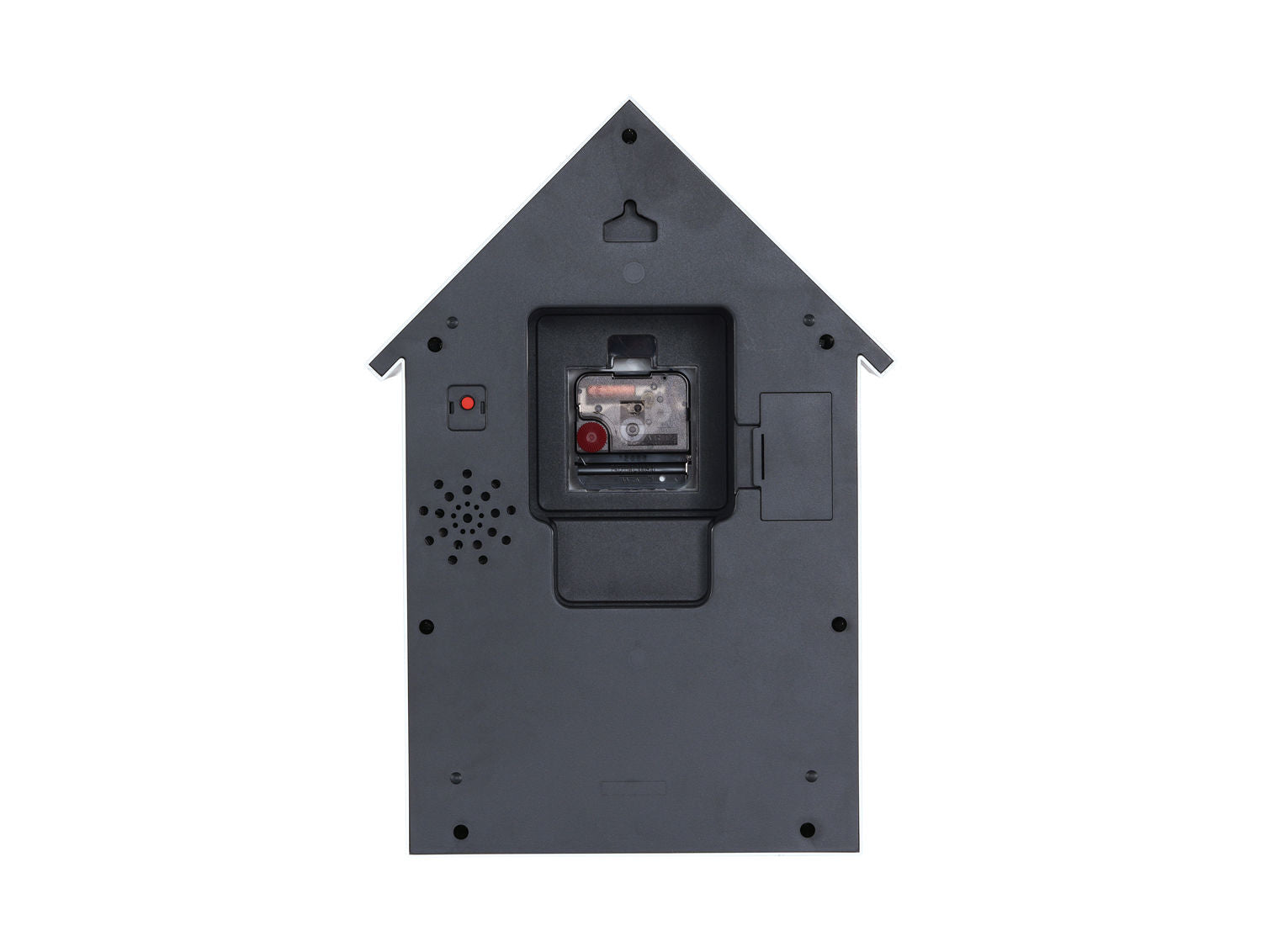 Wanduhr Dog House Sanftes Blau Retro-Design Wohnzimmer Highlight