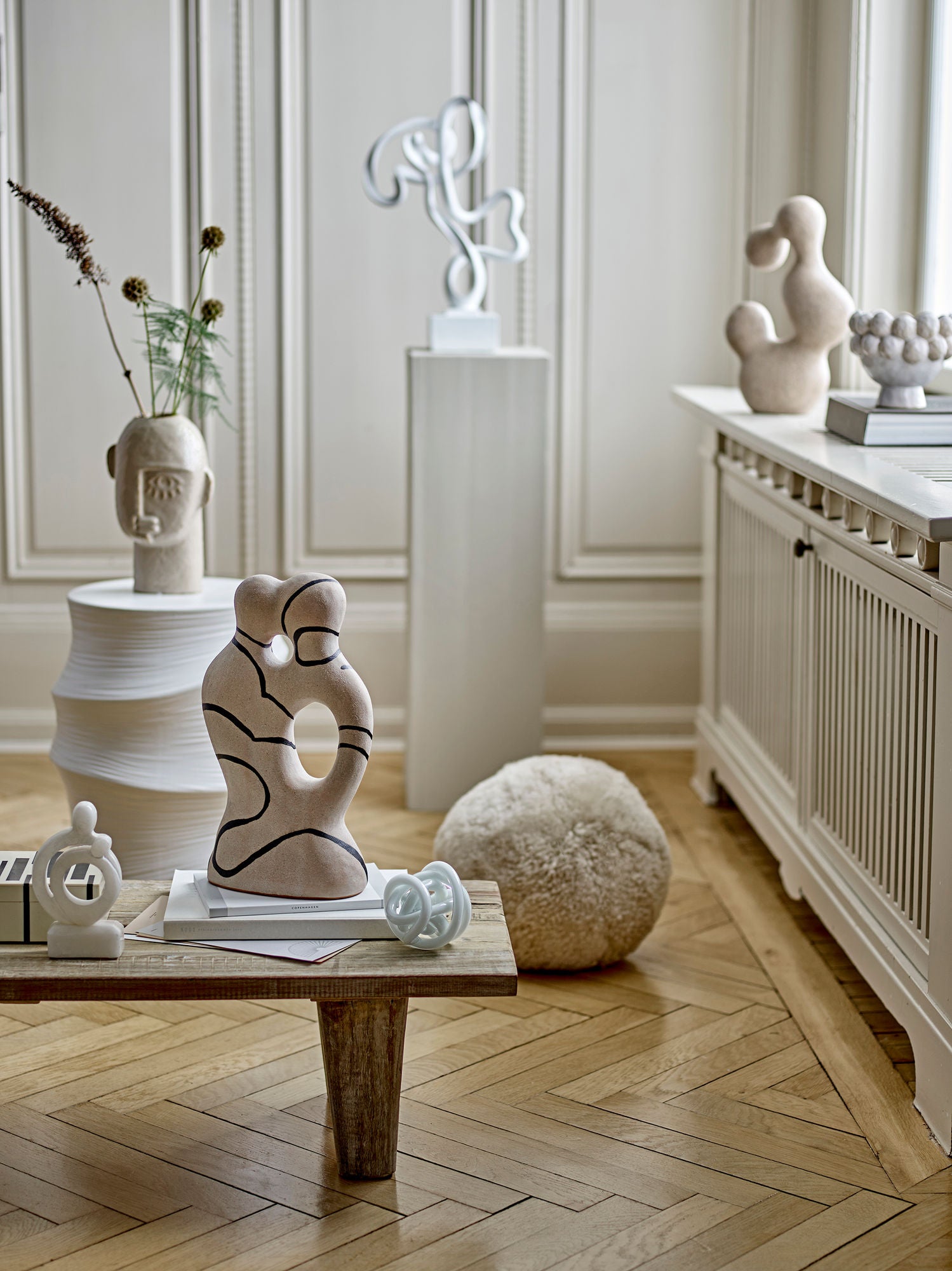 Riber Bank, Recyceltes Holz, Natur