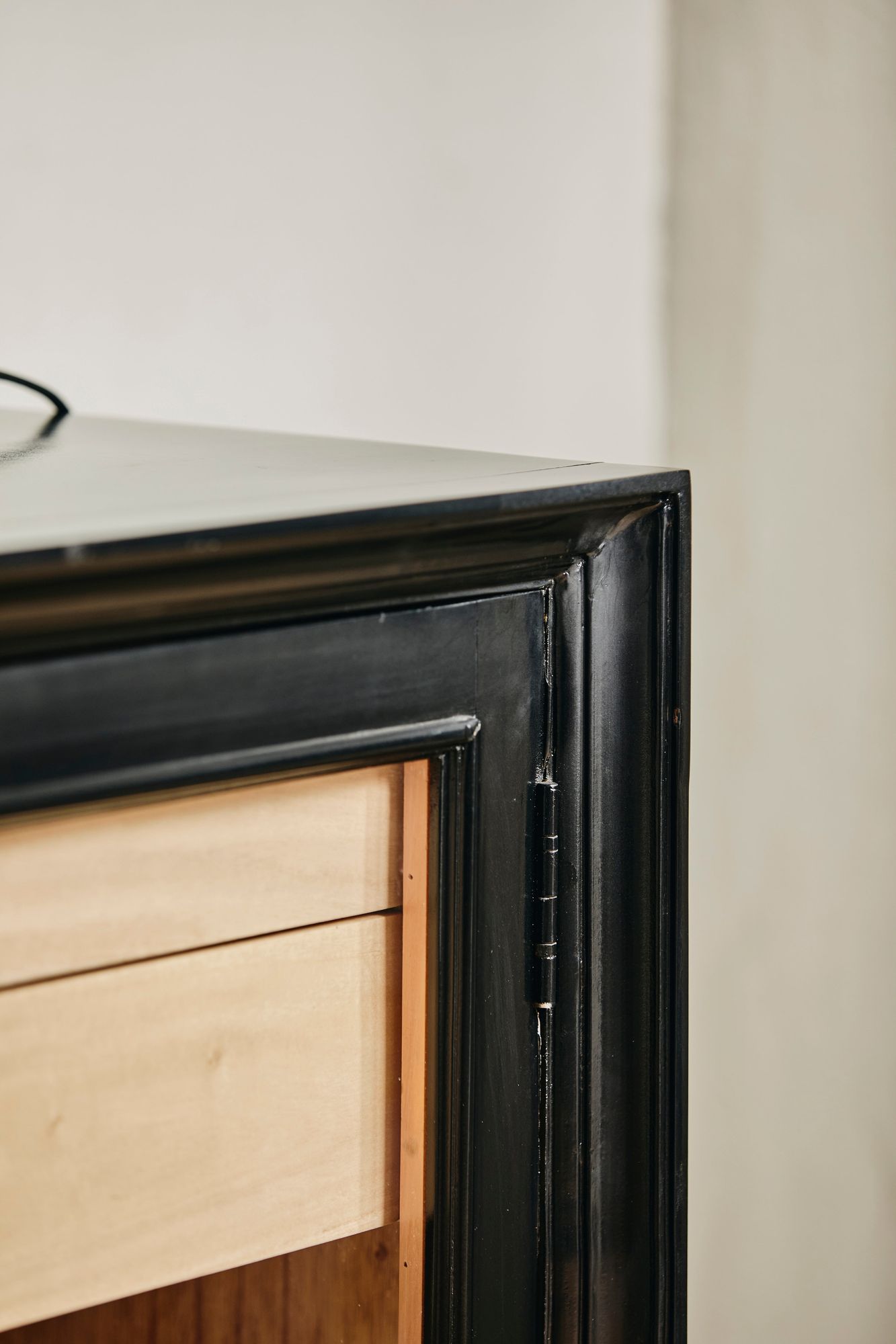 VIVA Schrank, 2 Türen – Niedrig, Schwarz