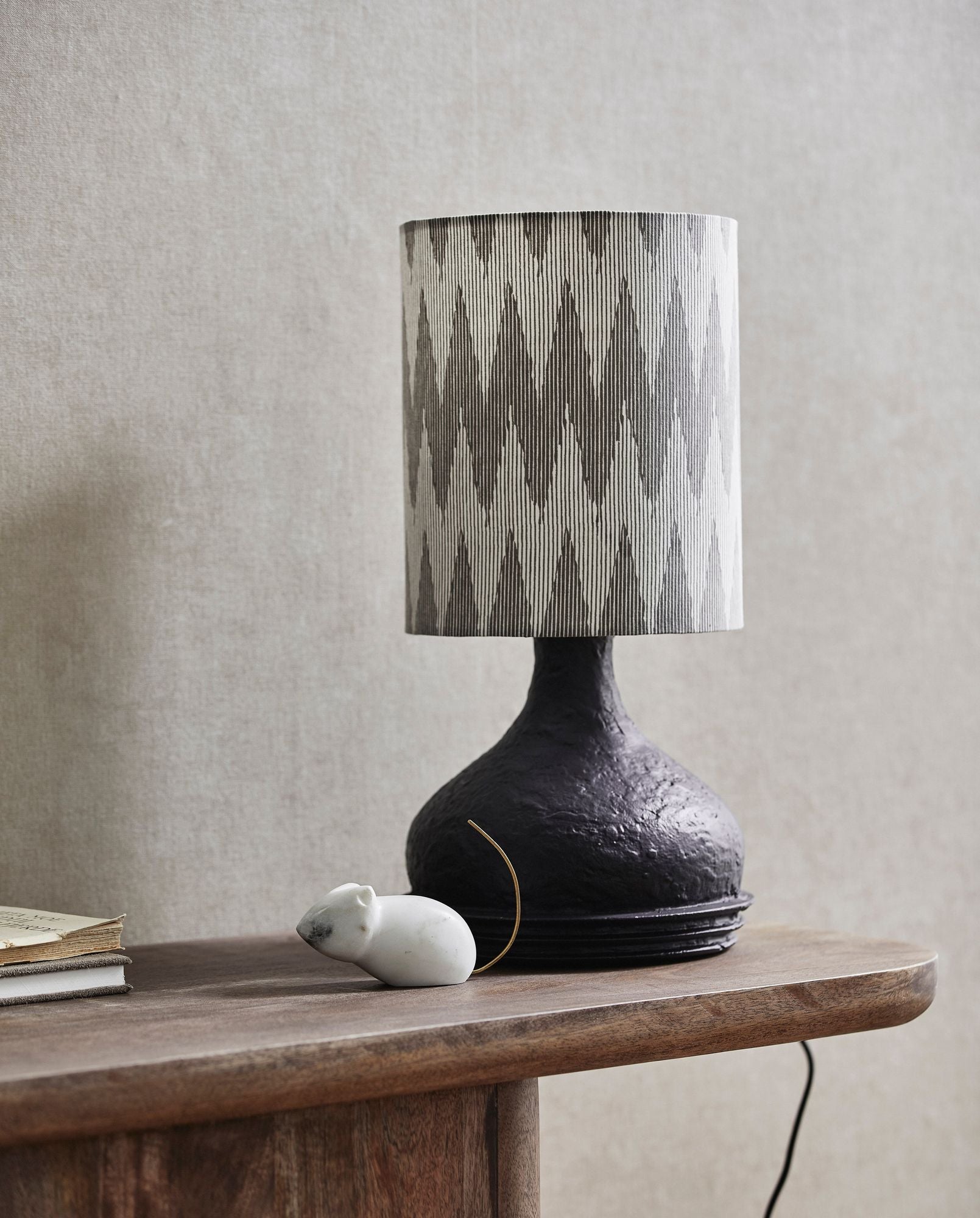 TOKE Mangoholz Konsoletisch Dunkelbraun Stabil und Elegant Modern