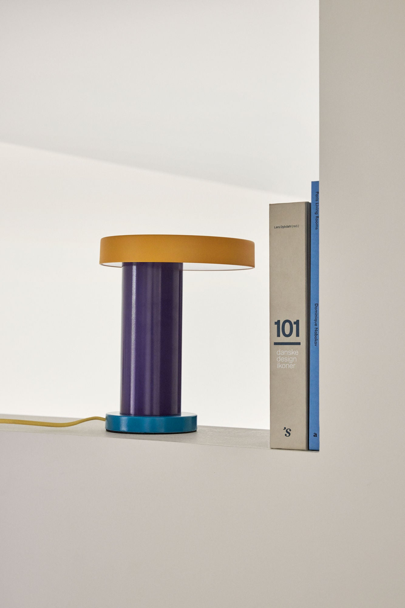 Magic Tischlampe Lila/Gelb