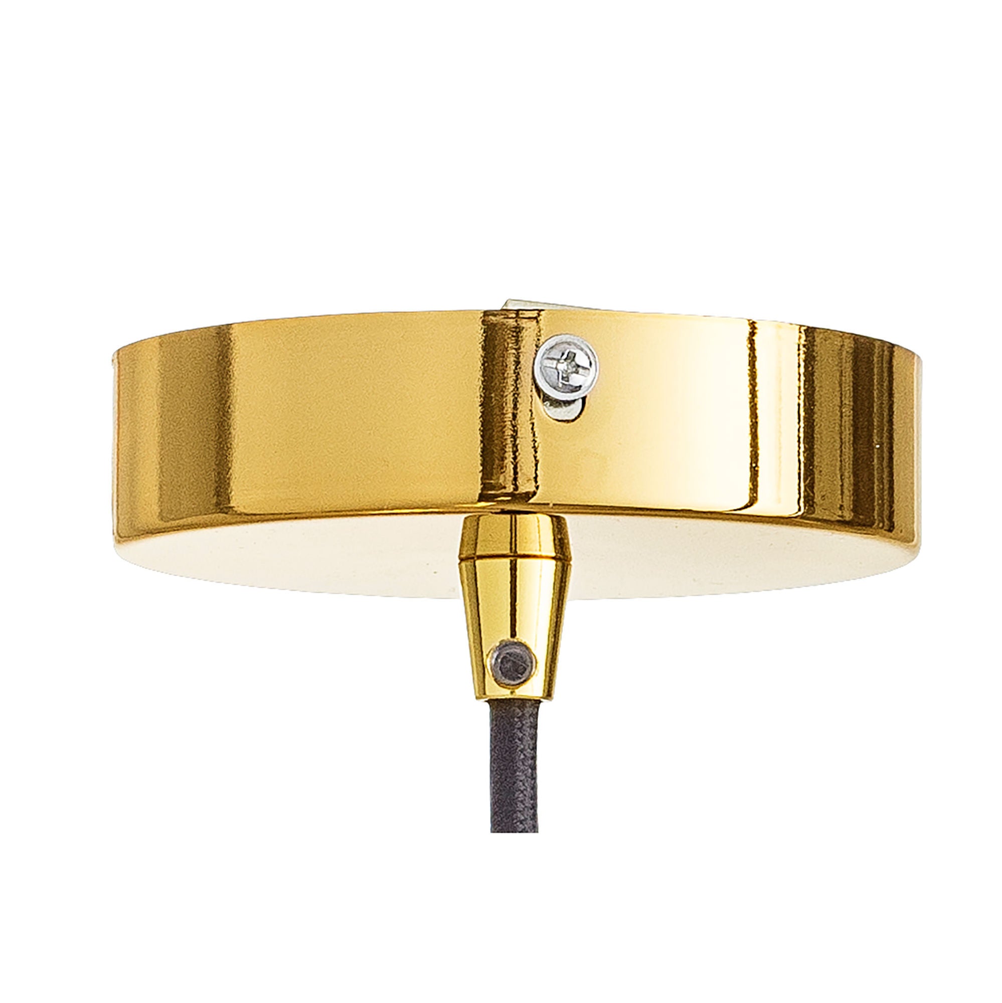 Adar Hängeleuchte, Braun, Glas