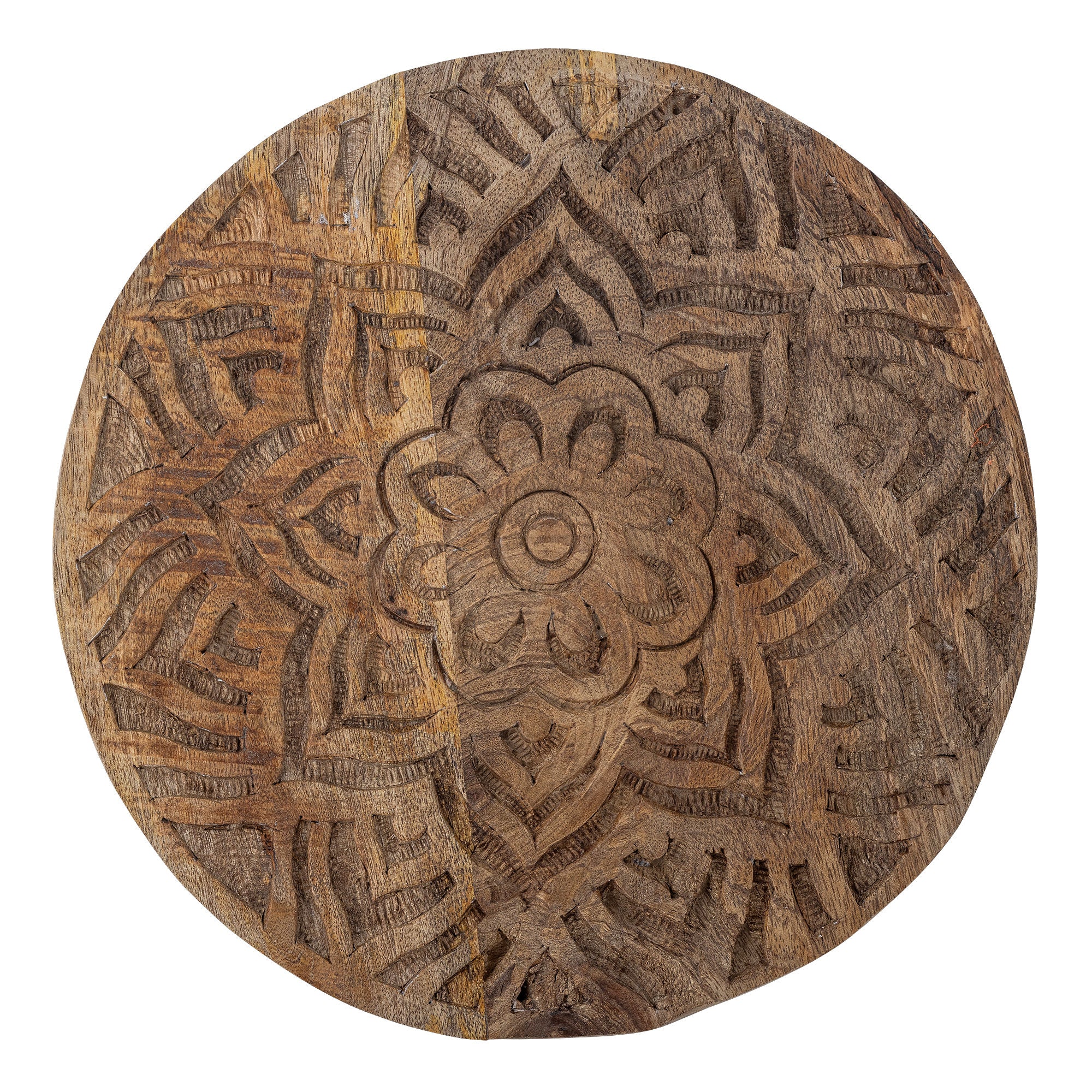 Ragusa Tablett Mangoholz Dekorationsbasis für Kerzen und Vasen