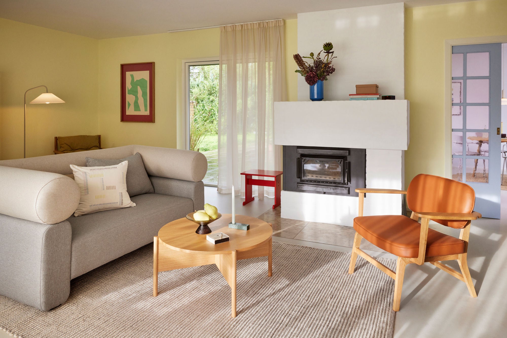 Play Beistelltisch Rot