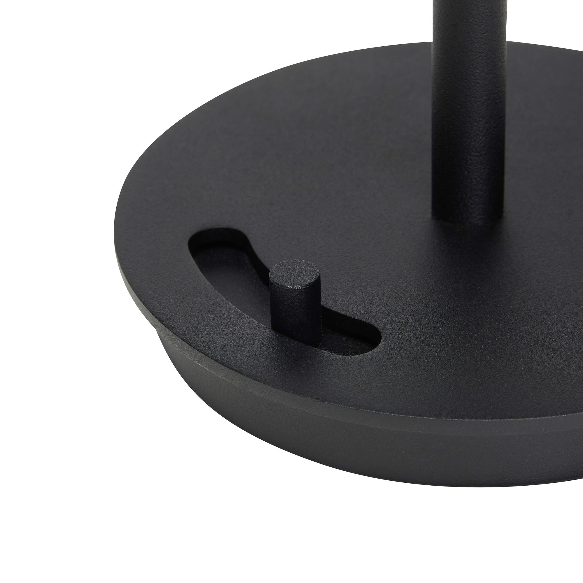 Salon Tragbare Lampe Schwarz