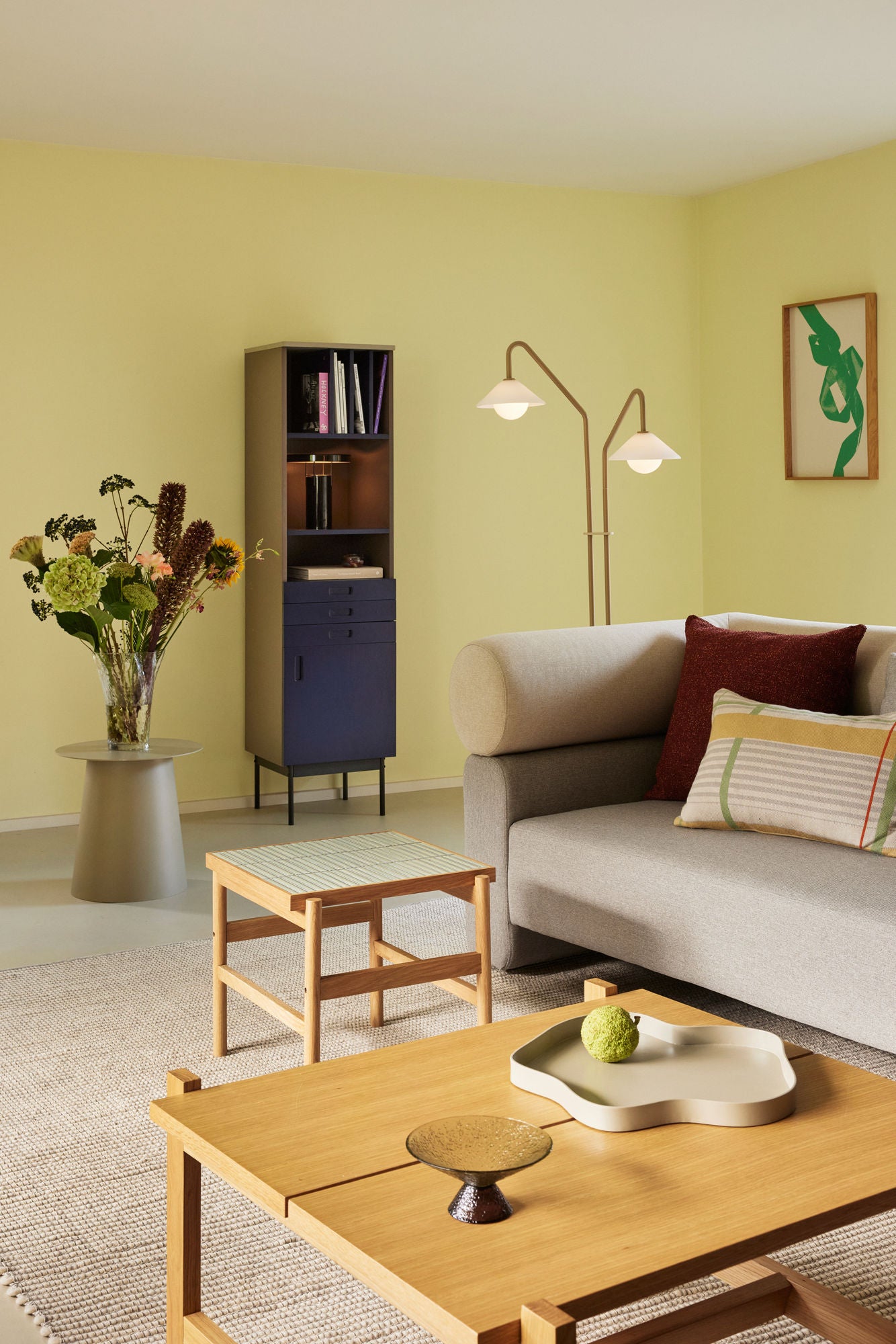 Como Stehlampe  Beige