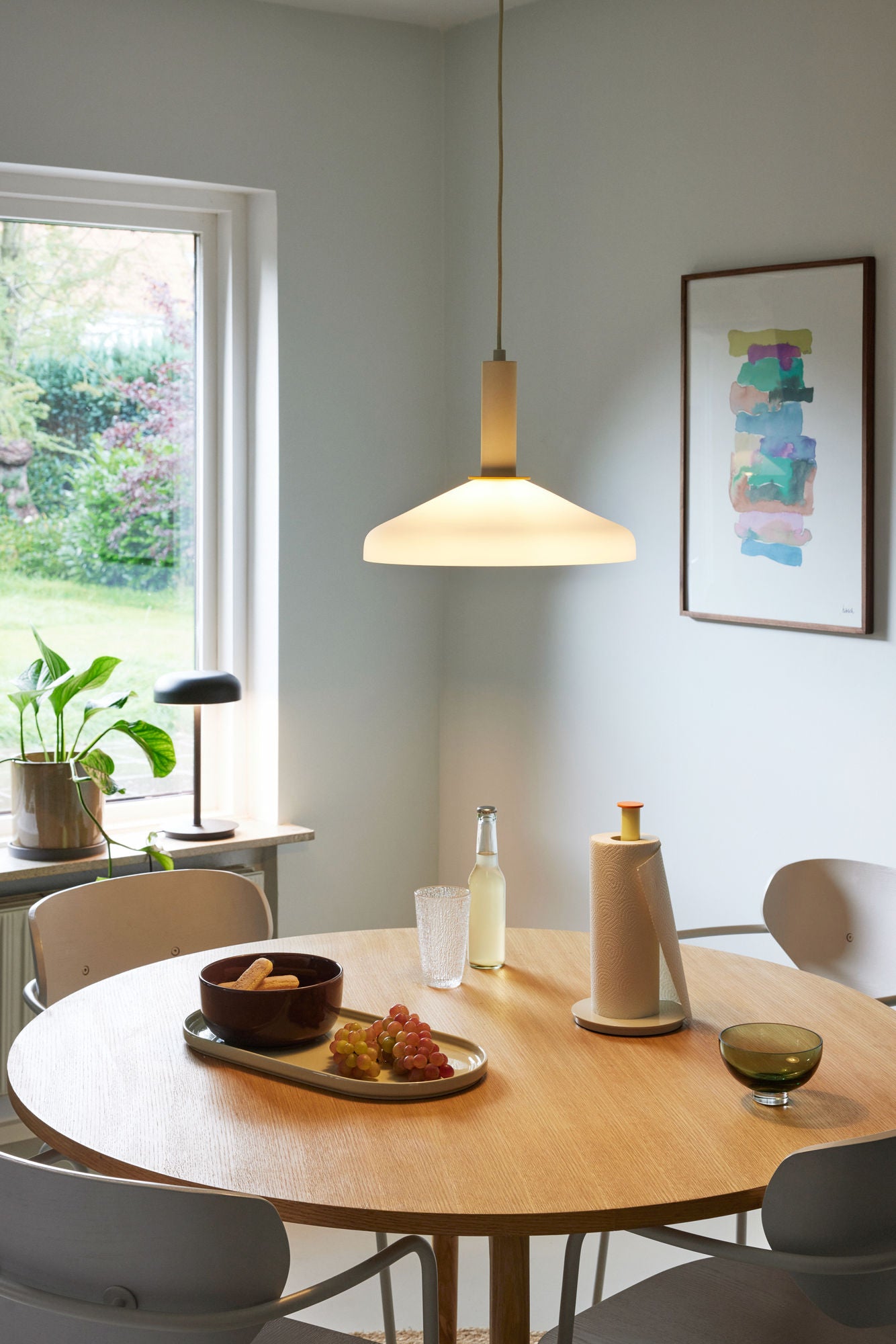 Amare Schale – Burgunder, Steinpulver