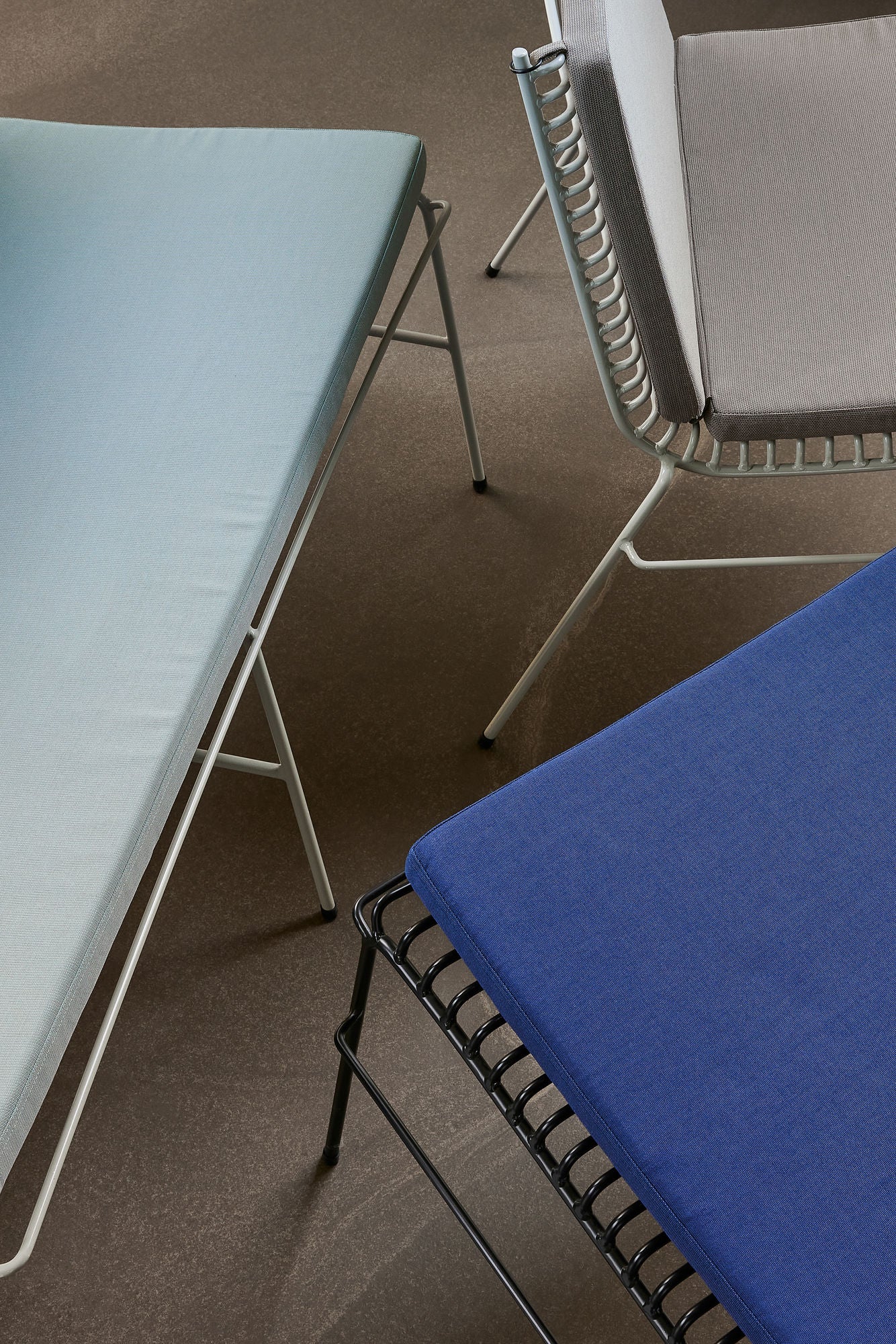 String Sitzauflage Dobbelt Dunkelblau