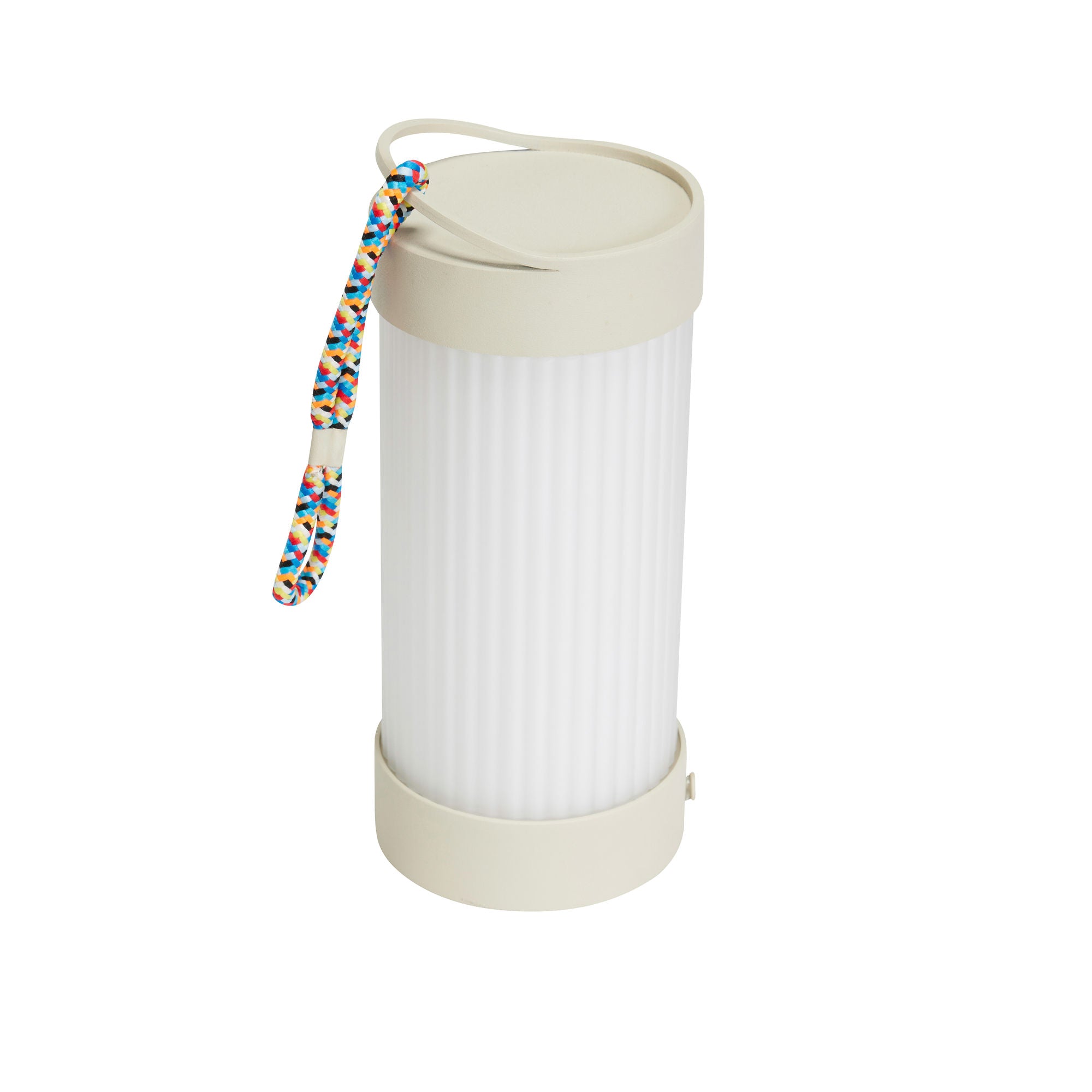 Camp Tragbare Lampe – Sandfarbener Stil für unterwegs & daheim