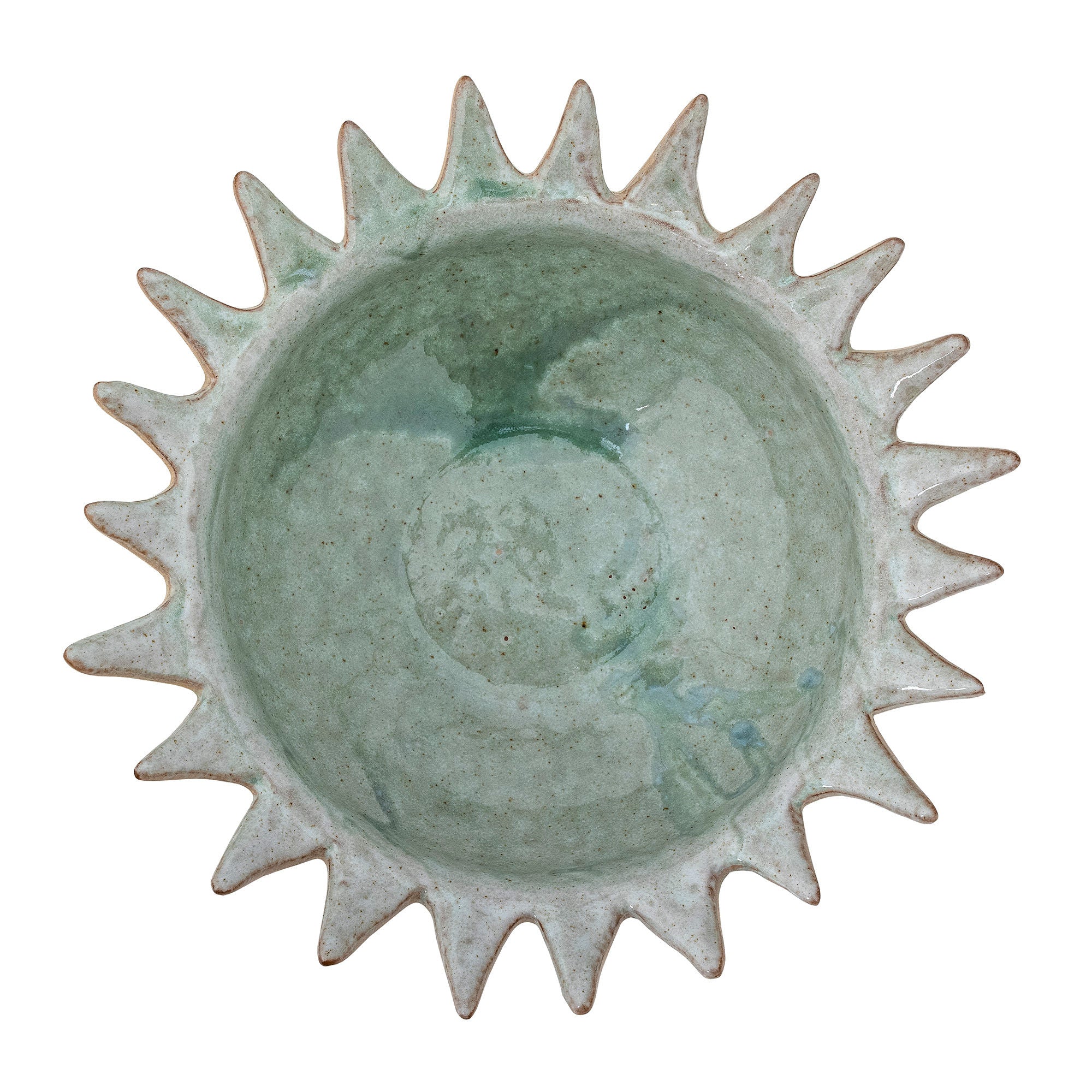 Lumi Schale, Grün, Steingut