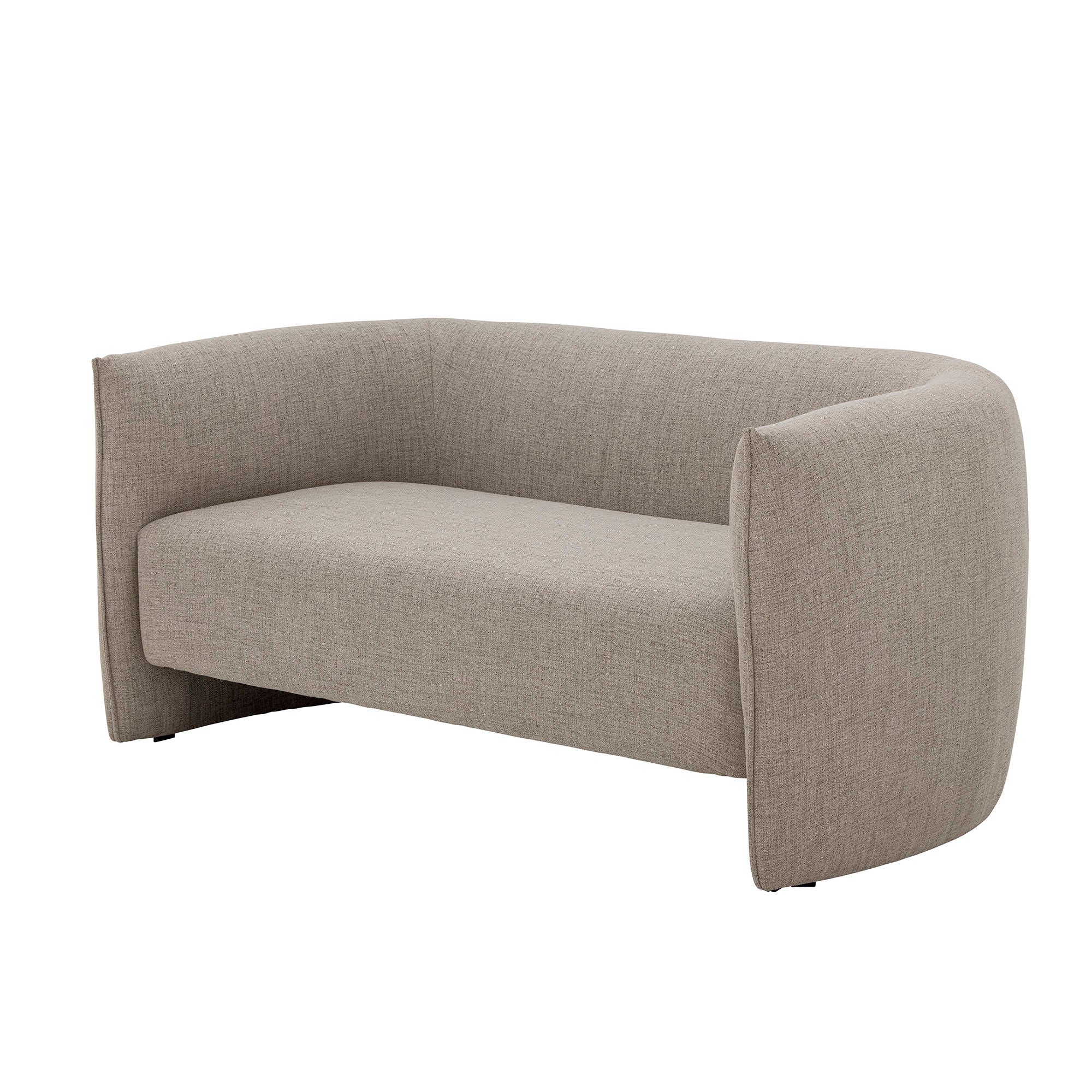 Bacio Sofa Aus Recyceltem Polyester mit Leichter Schwebeoptik und Modernem Design
