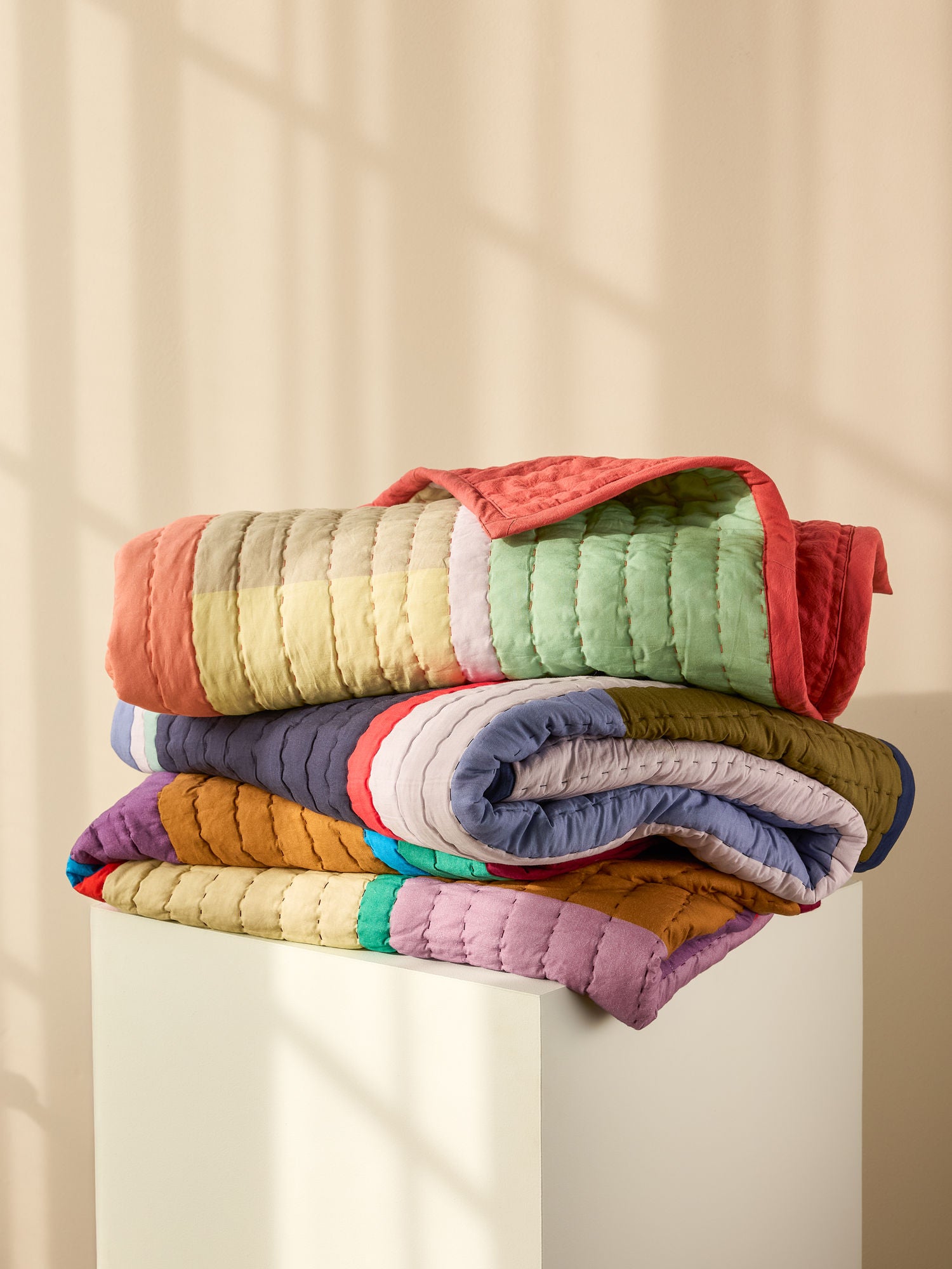 Pavilion Decke Block Blau/ Multifarben