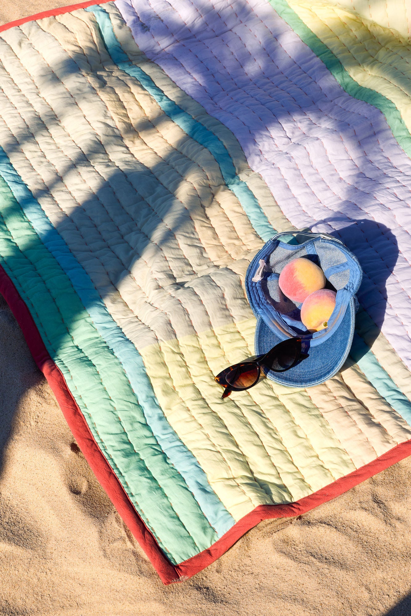 Pavilion Decke Block Coral/ Multifarben