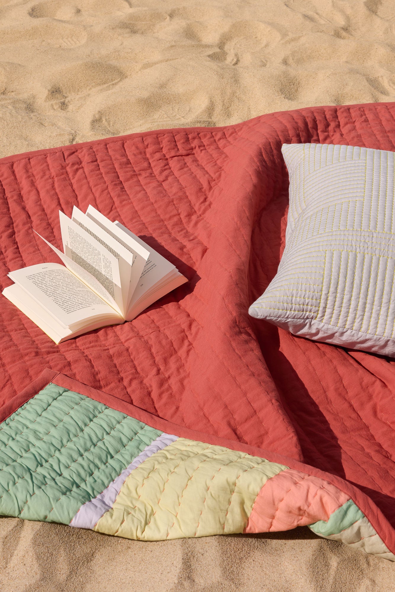 Pavilion Decke Block Coral/ Multifarben