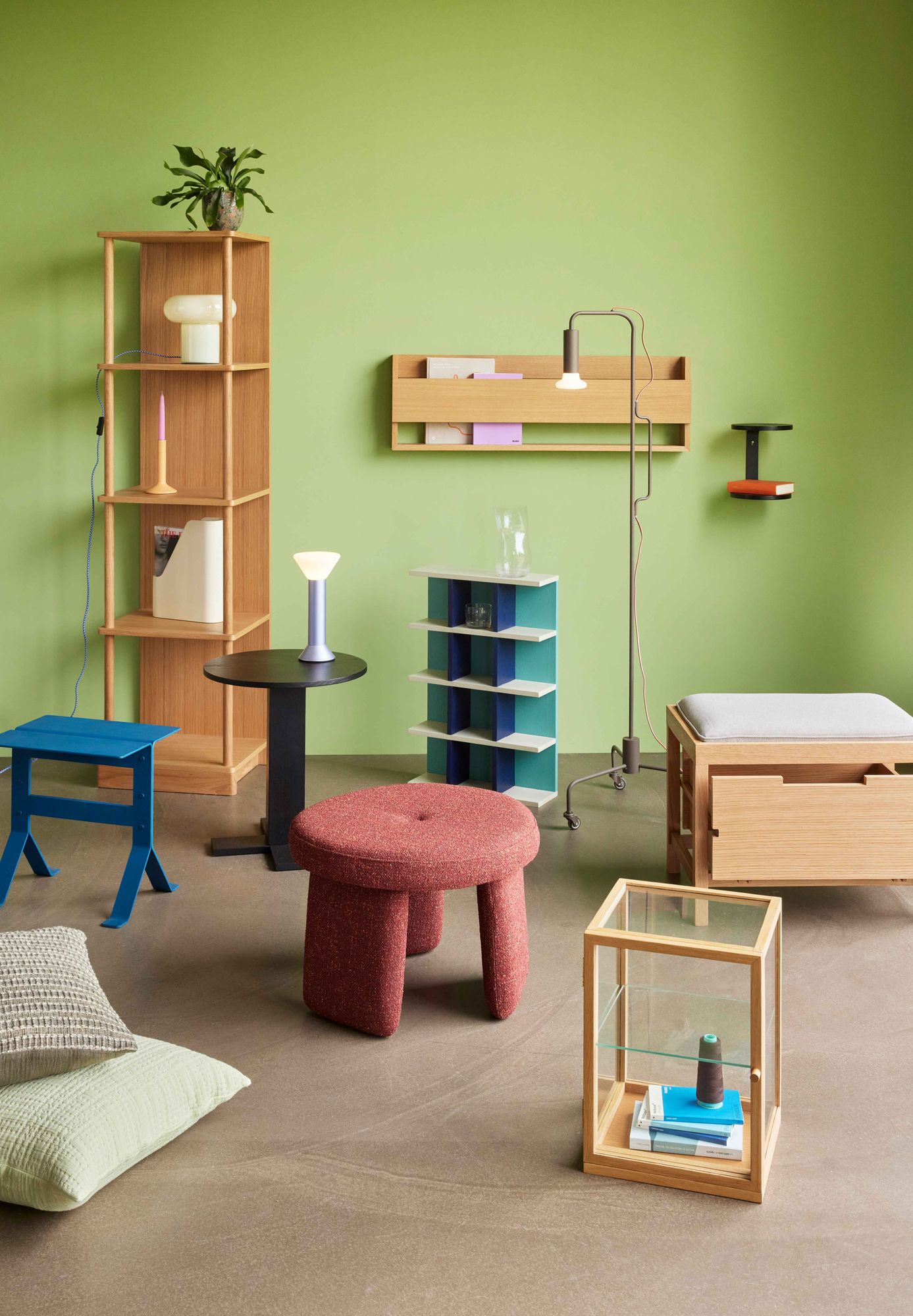 Oto Wandablage Schwarz