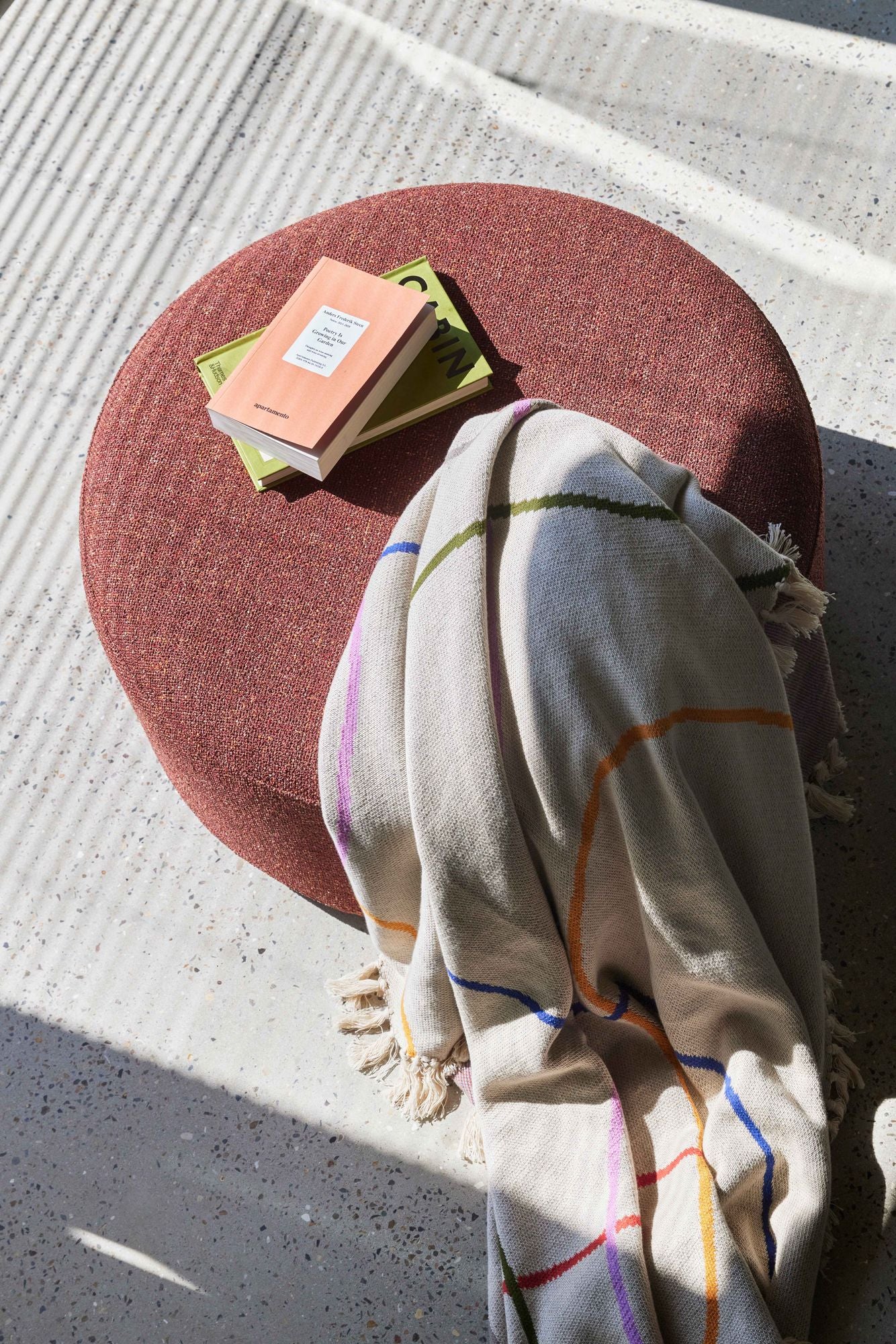 Marshmellow Pouf Large Rot