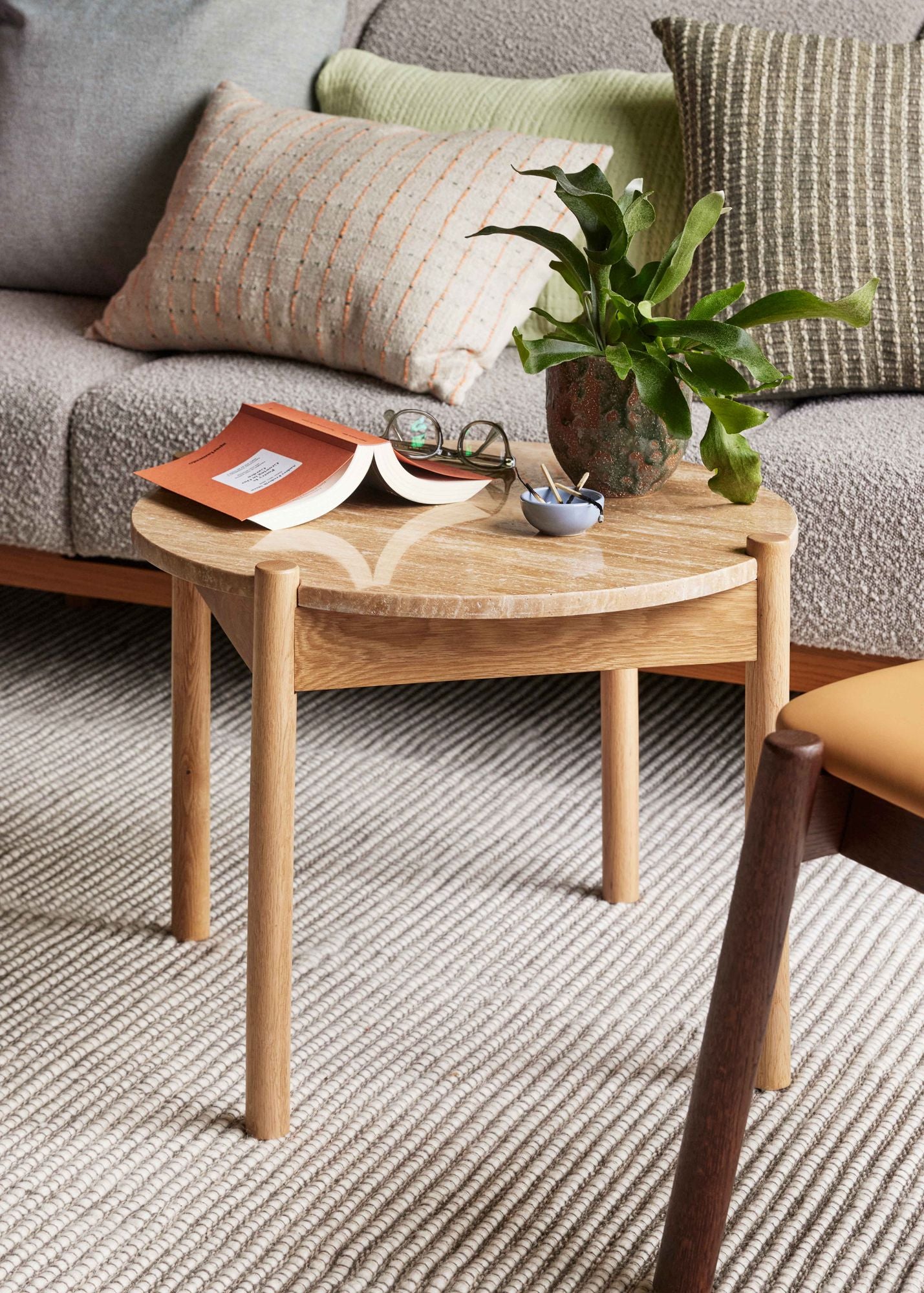 Normu Pflanztöpfe Braun/Grün (2er Set) – Handgemachte Keramik mit natürlicher Ausstrahlung