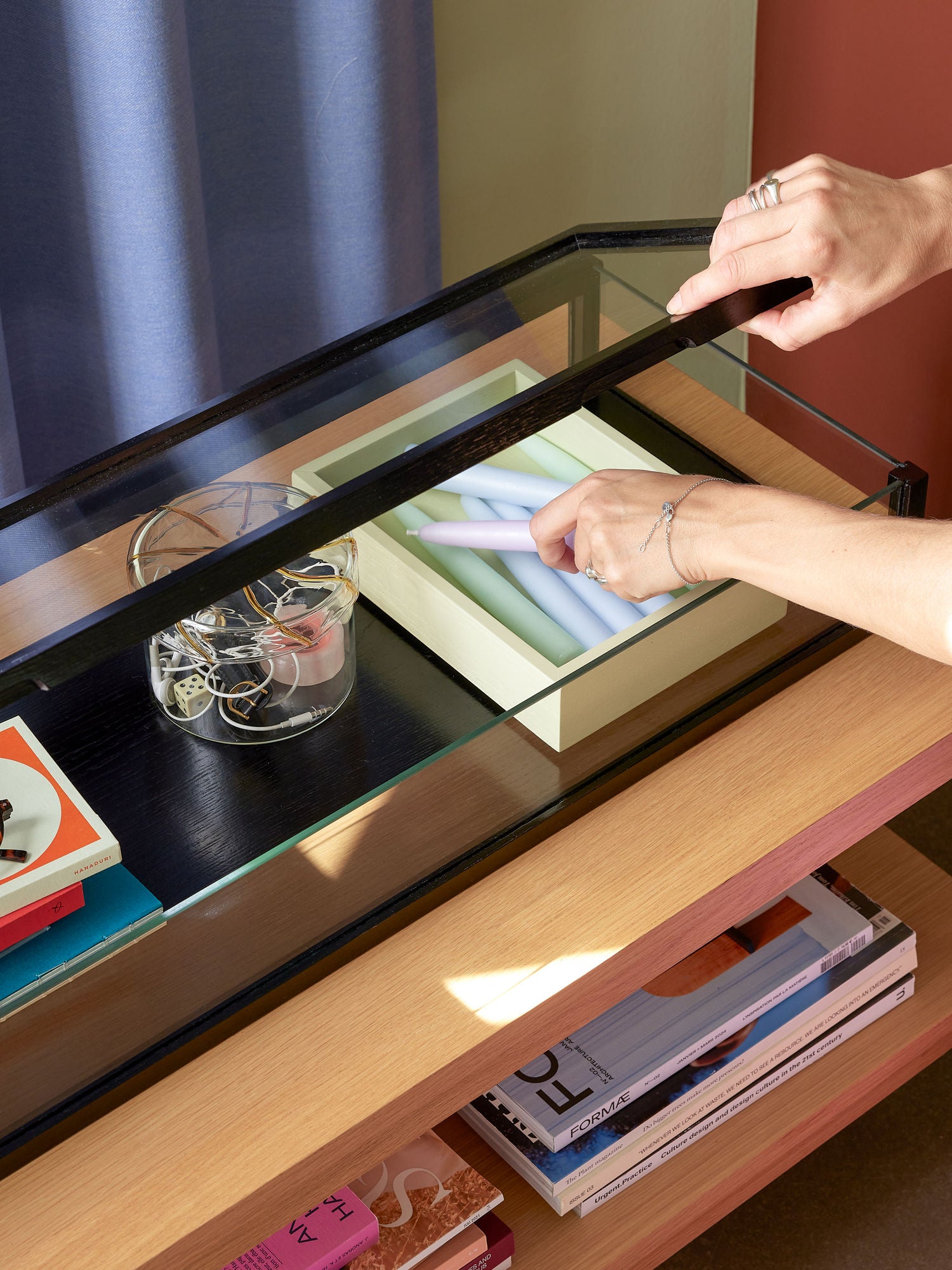 View Display  Box Large Schwarz