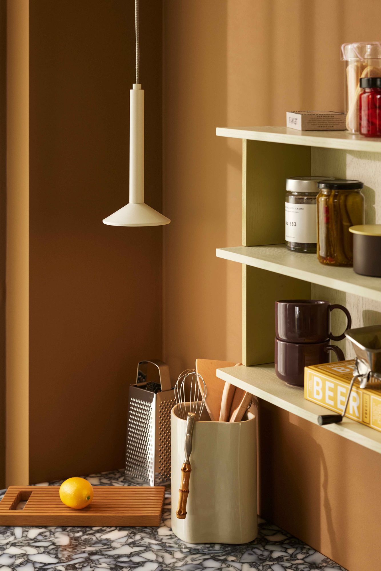 Chromatic Hängelampe Hellgrau