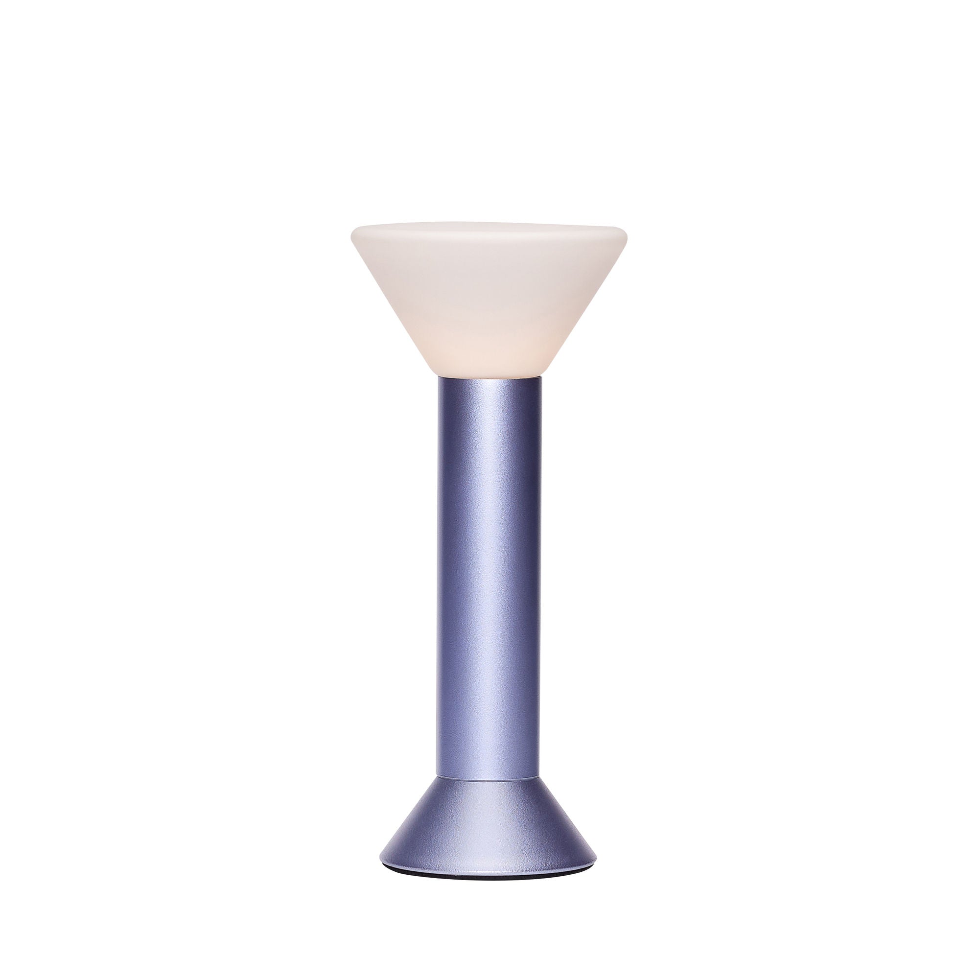 Flash Tragbare Lampe Metallic Purple