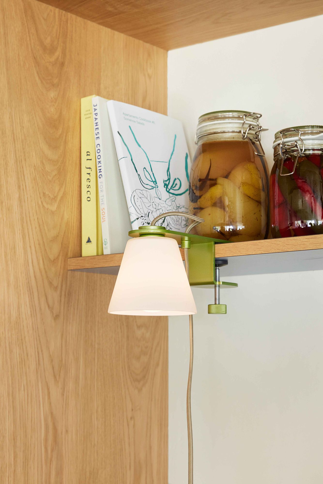 Lure Wandleuchte Metallic-Grün