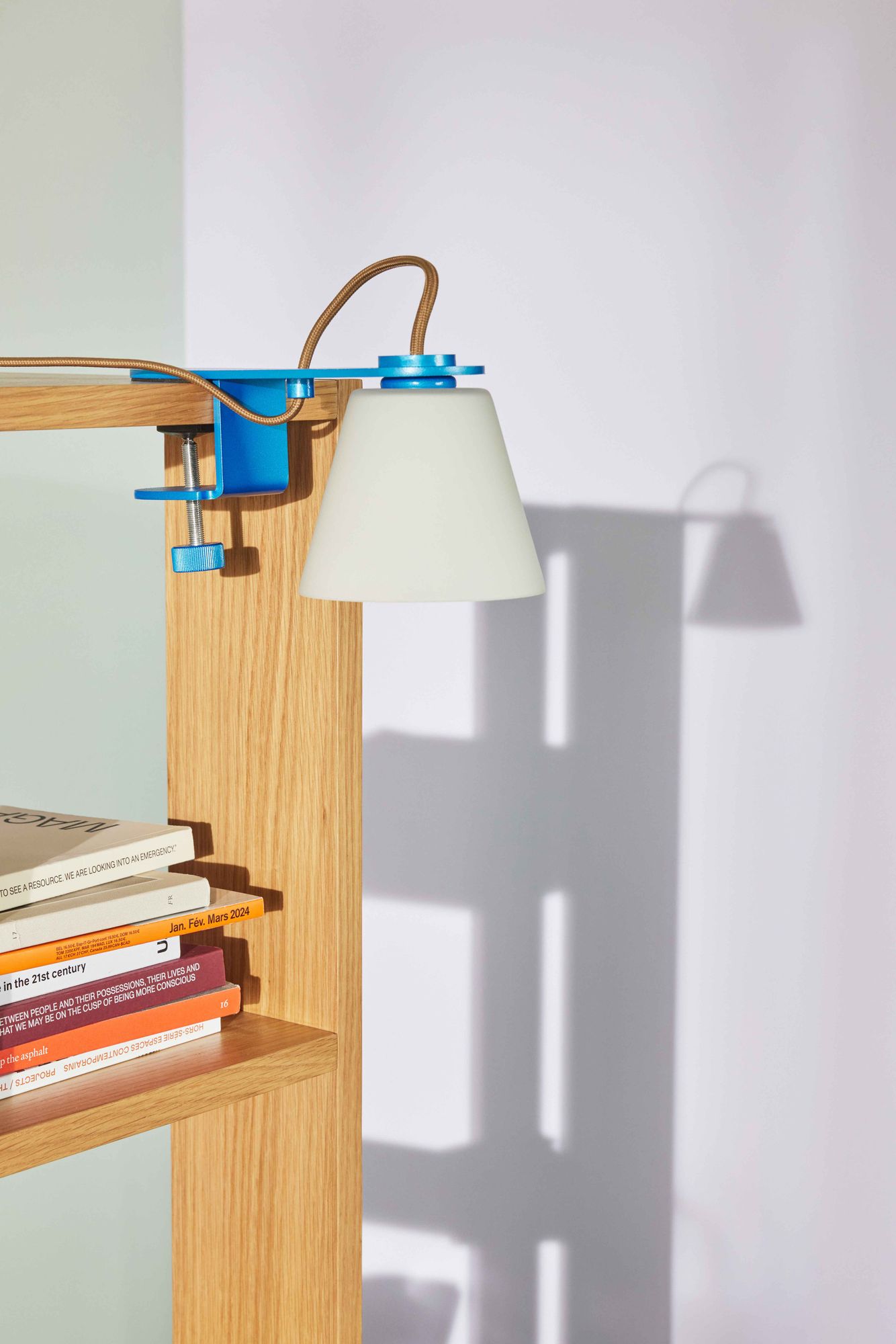 Lure Wandleuchte Metallic Blue