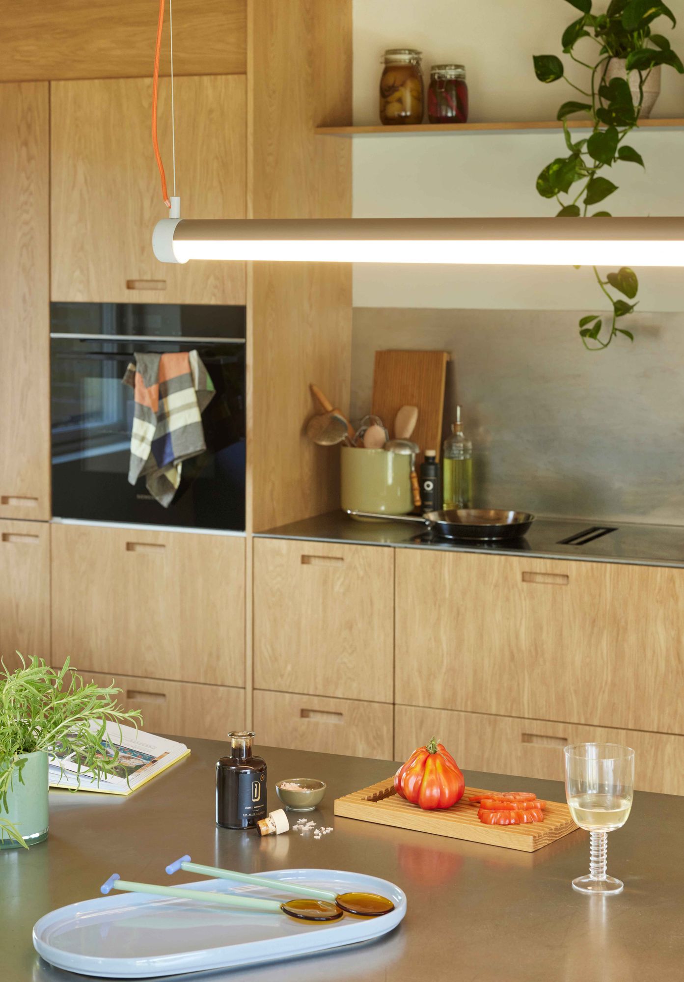 Interplay Hängelampe  Braun/Blau/Orange