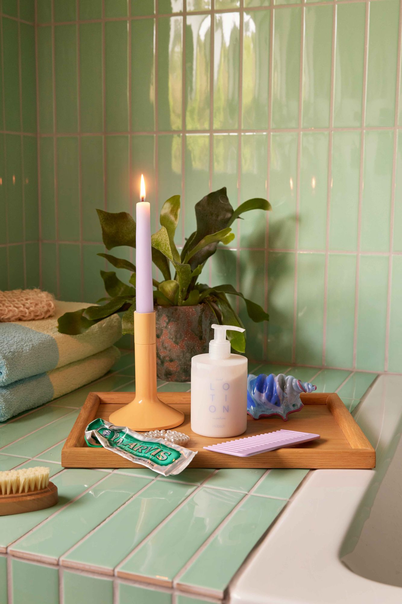 Kindred Kerzenhalter Orange (2er Set)