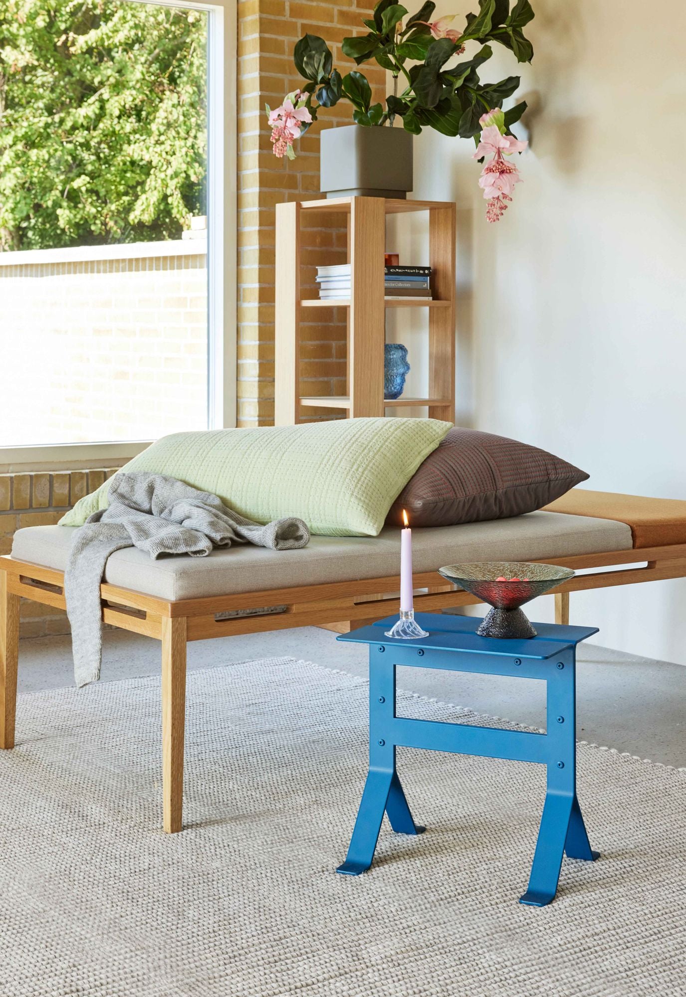 Fold Beistelltisch Petrol