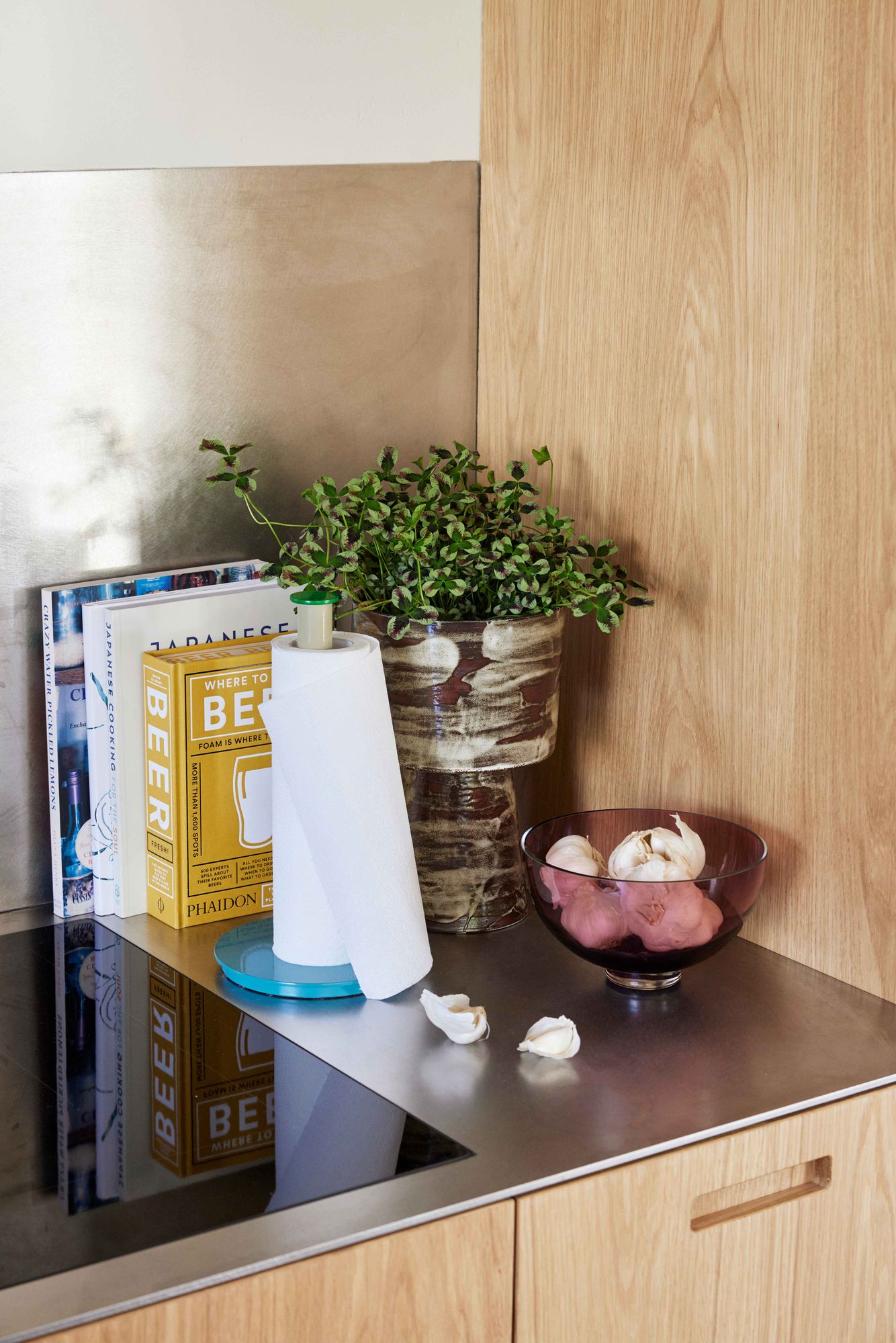 Play Küchenrollenhalter Blau/Grau/Grün