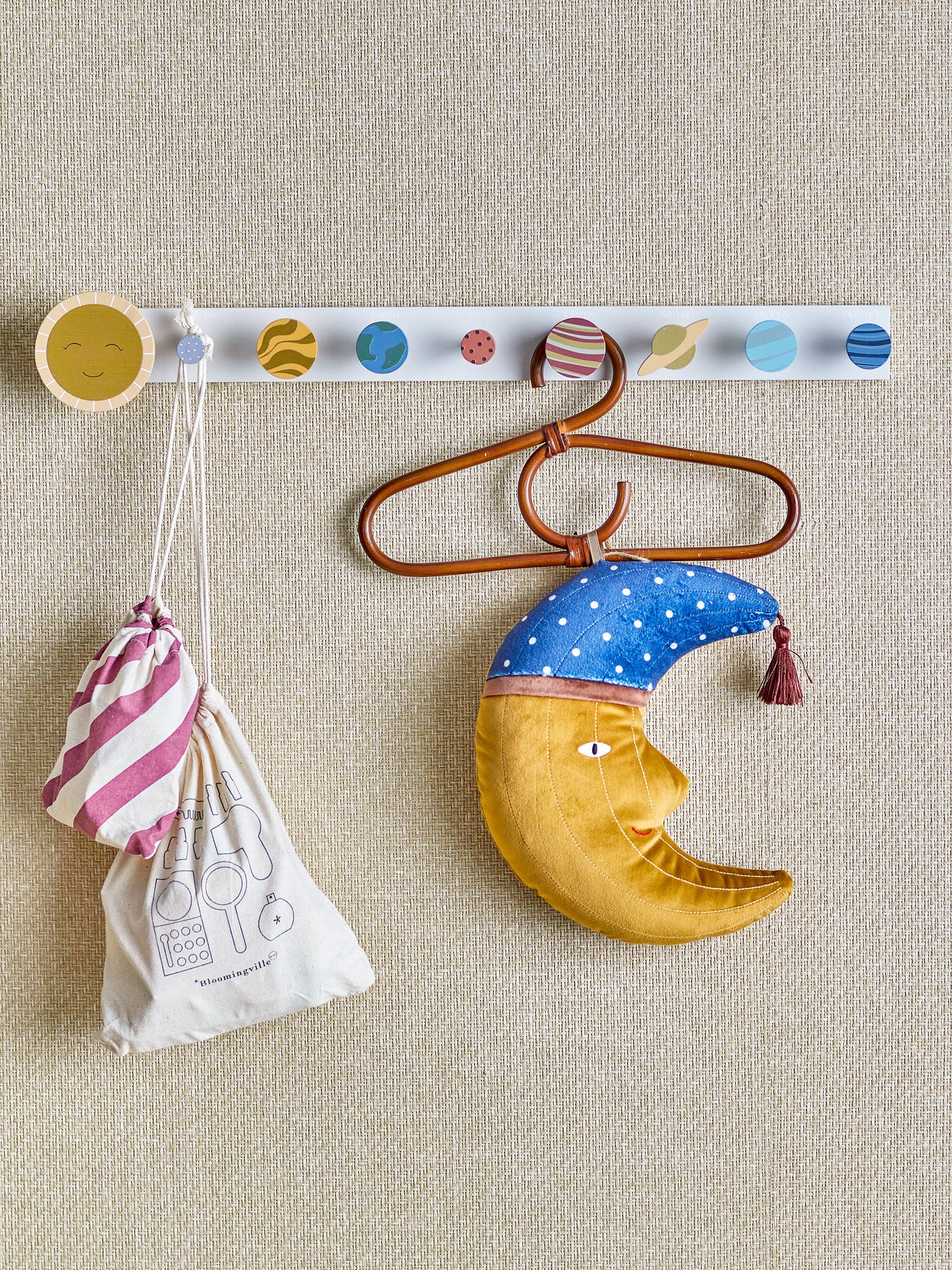 Space Garderobe, Grau, FSC® 100%, MDF