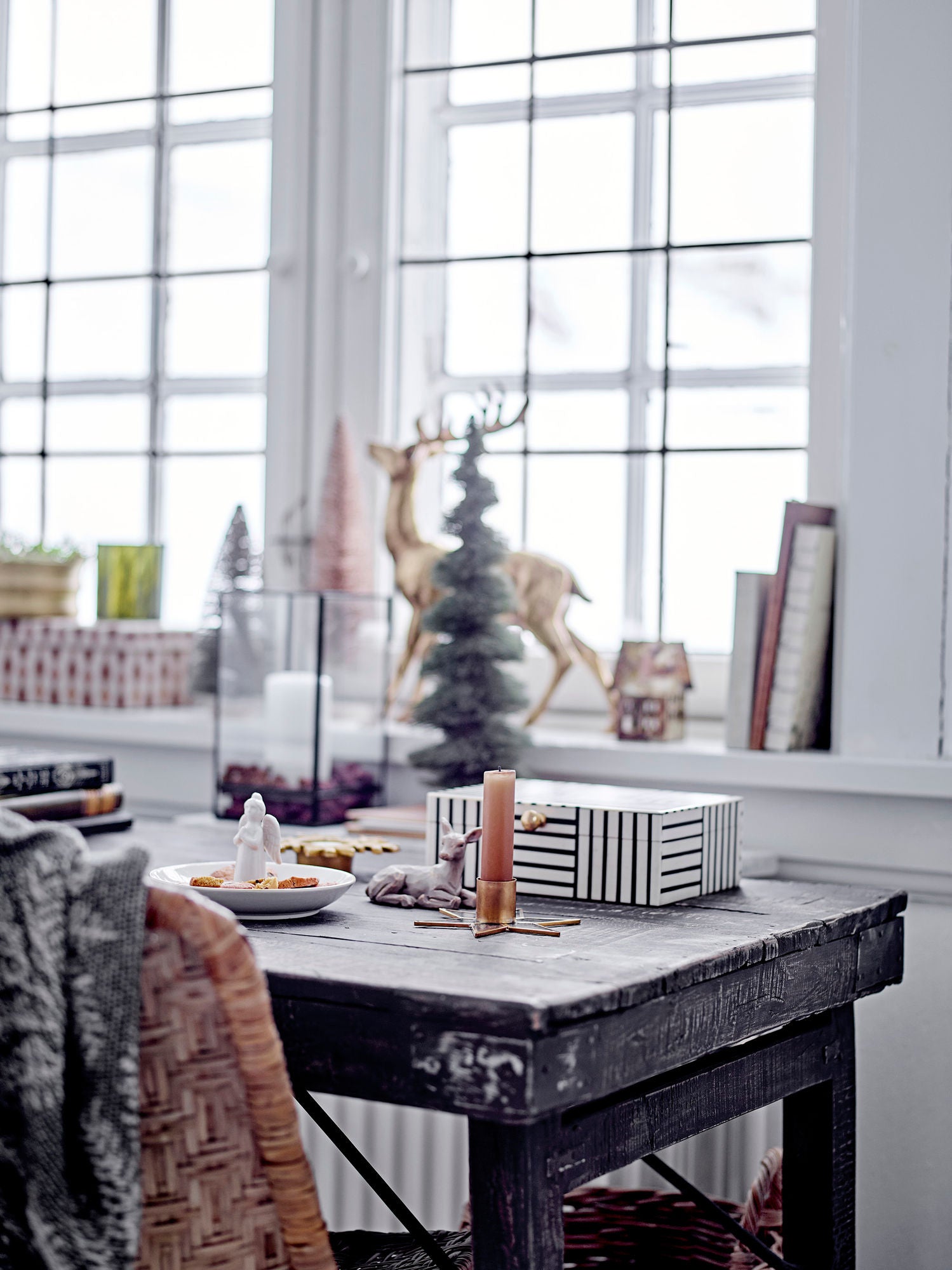 Tuan Rentier-Set, Natur, Polyresin