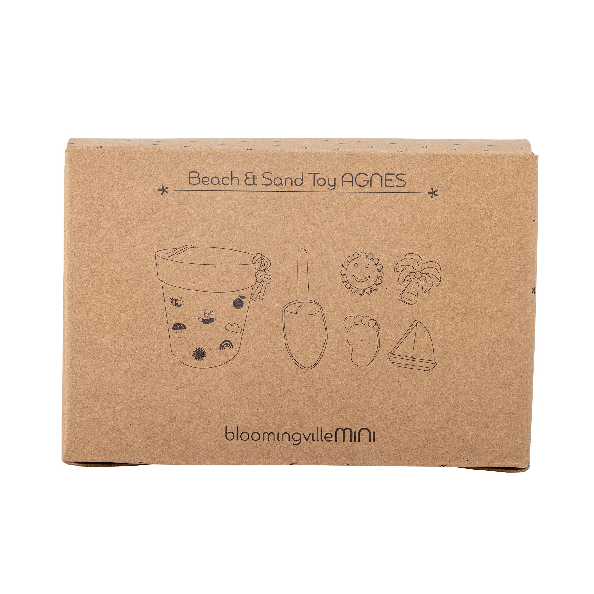 Agnes Strand- und Sandspielzeug, Natur, Silikon