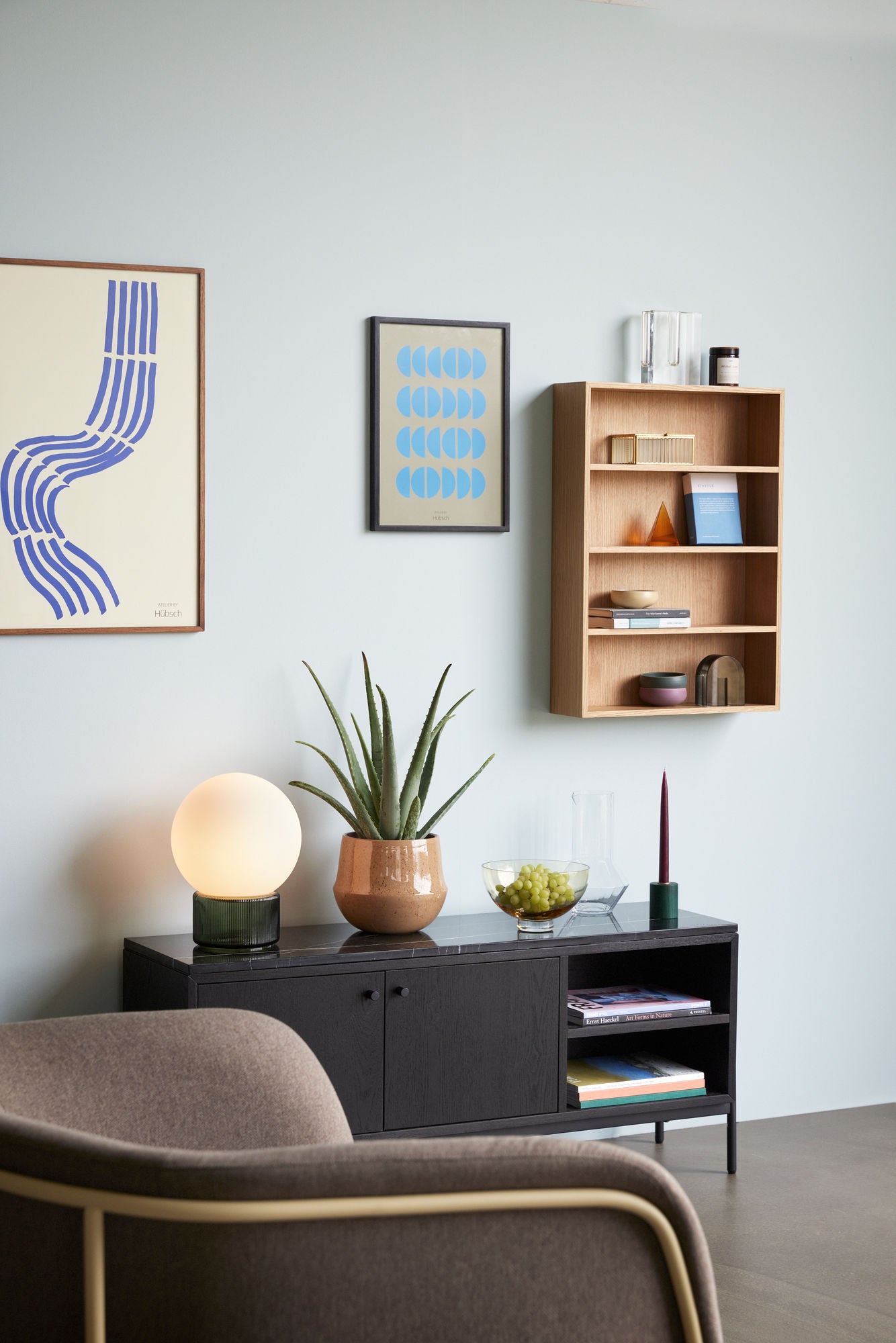 Sphere Tischlampe Grün