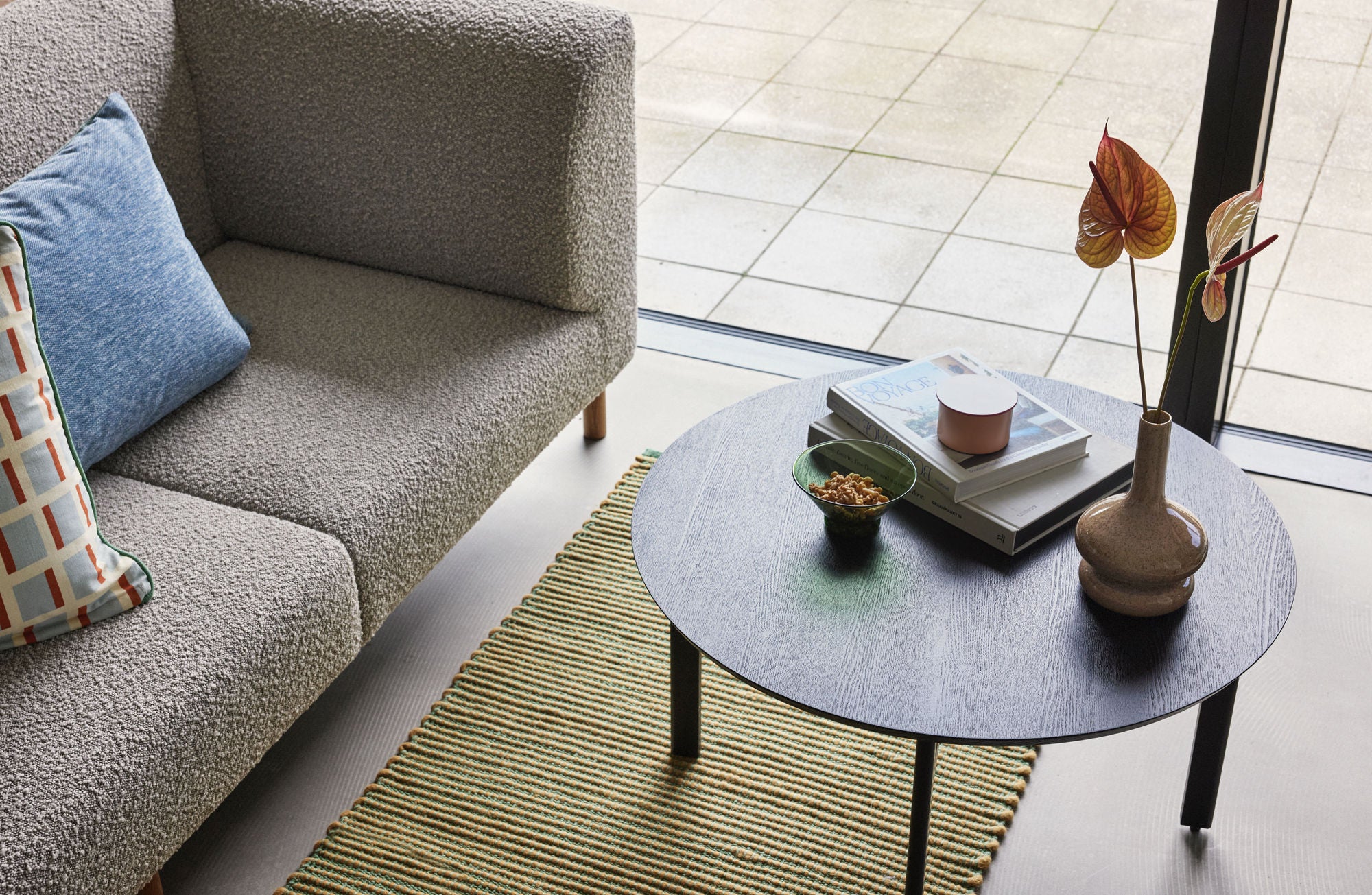 Fjord Couchtisch Schwarz