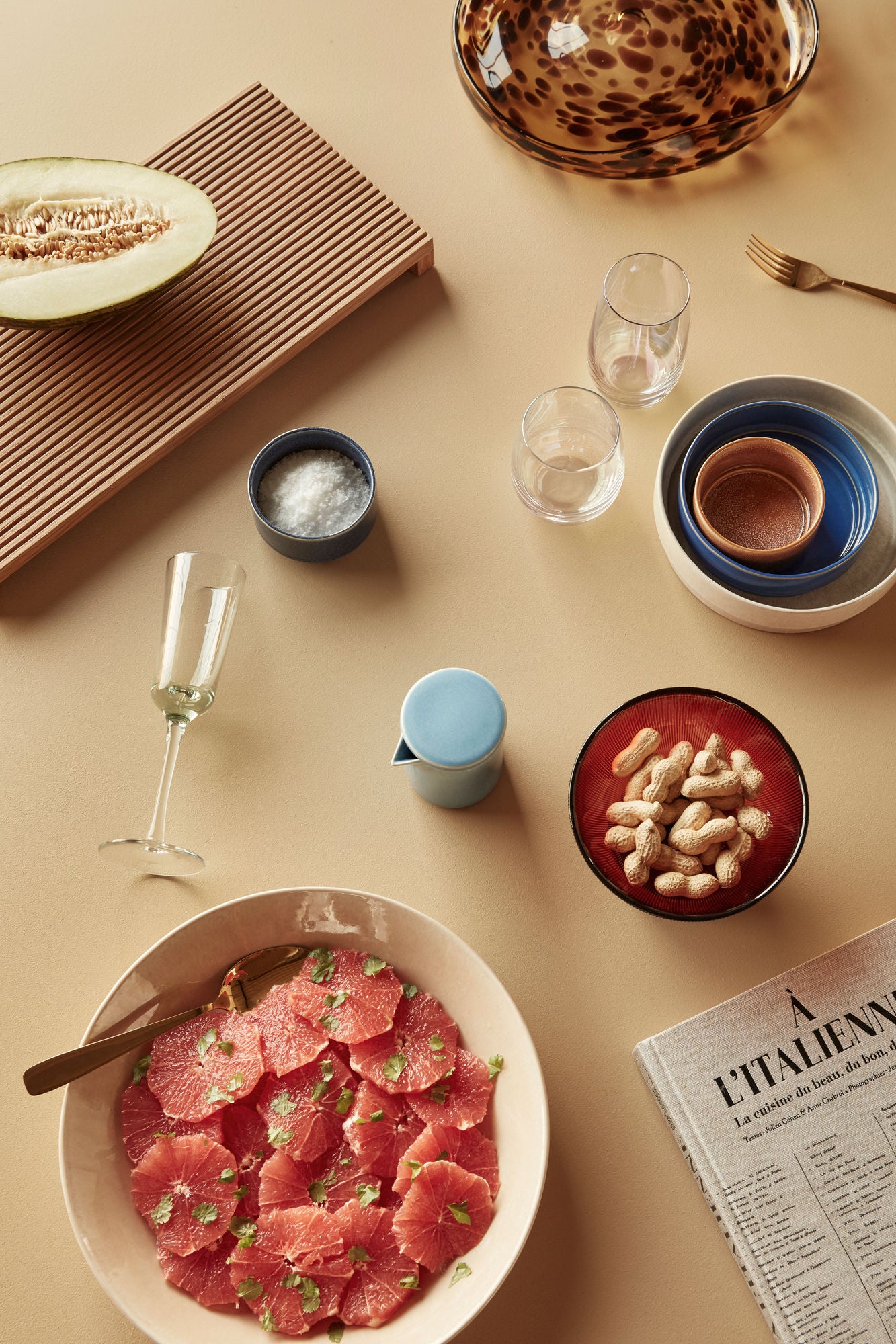 Stream Tablett Naturfarben