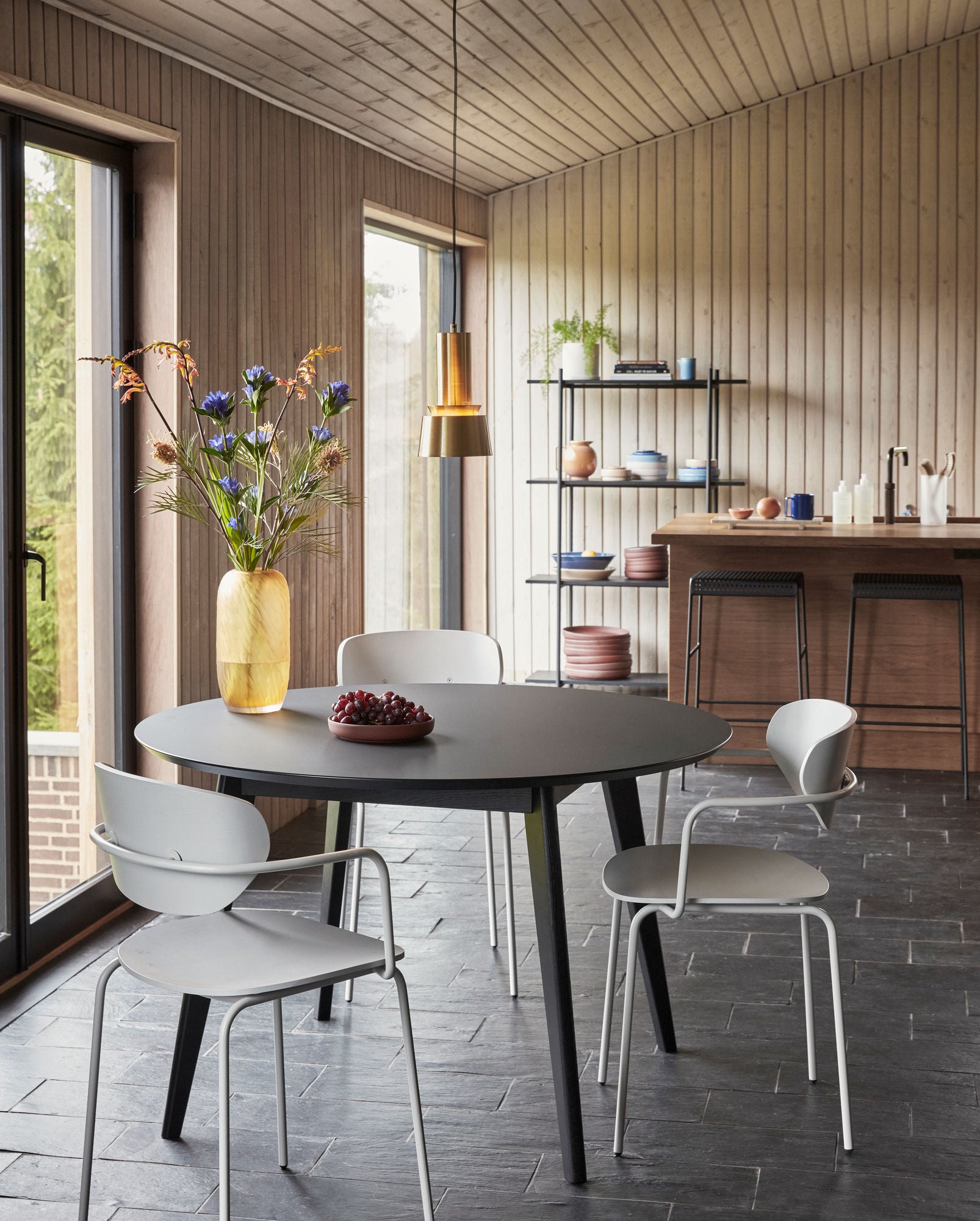 Stay Esstisch Runde Schwarz