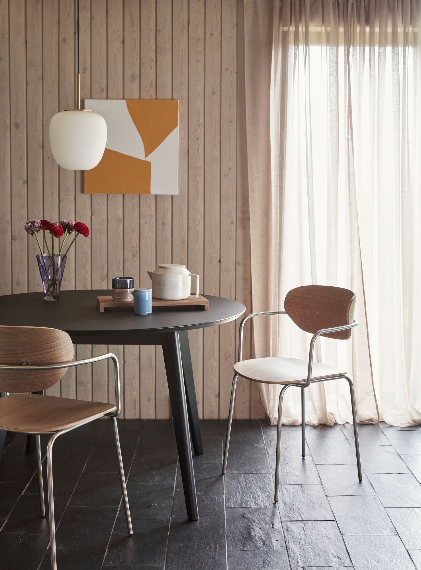 Stay Esstisch Runde Schwarz