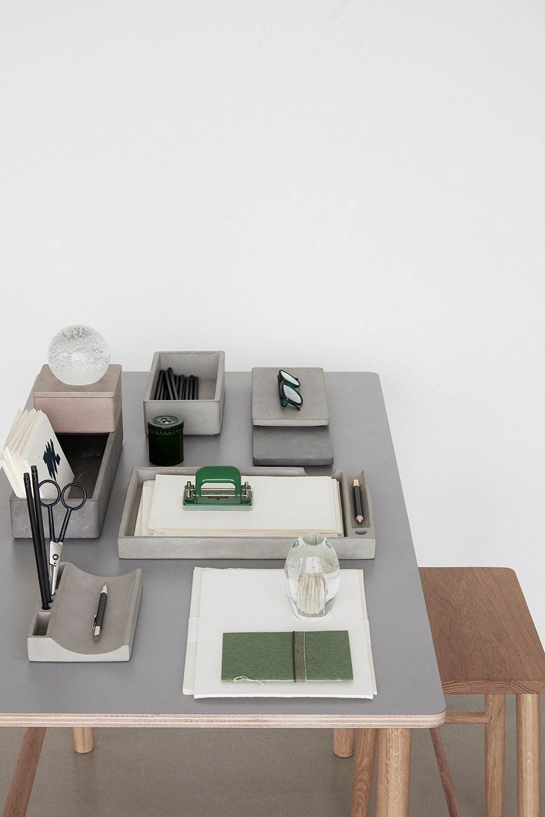 Folk Hocker Naturfarben